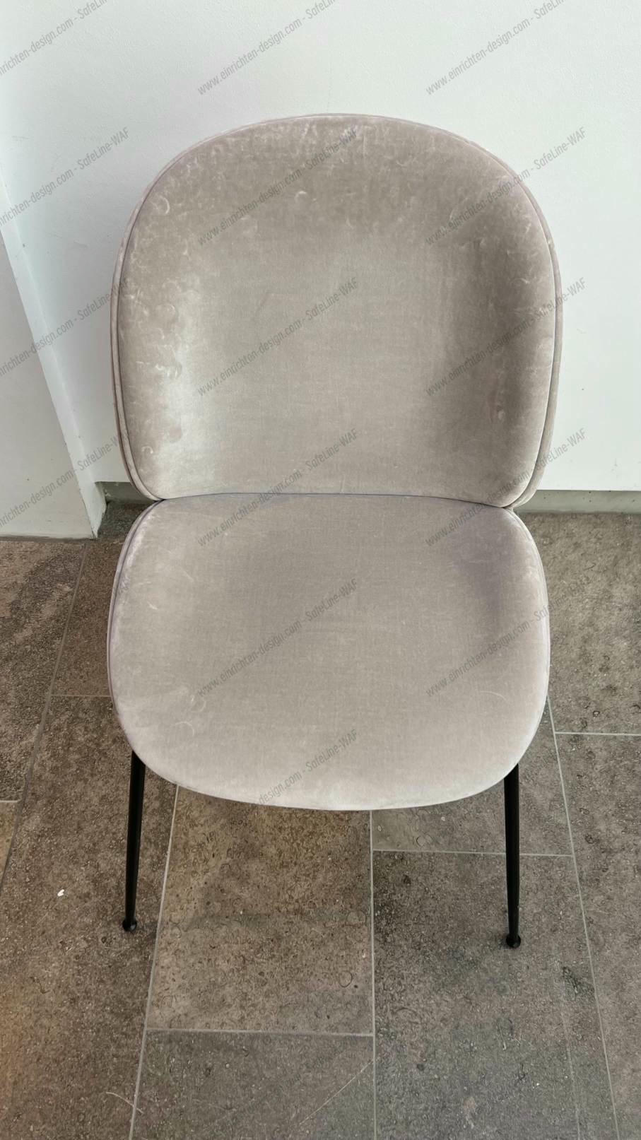 Beetle Chair upholstered chair HARALD 233 Gubi EXHIBITION PIECES