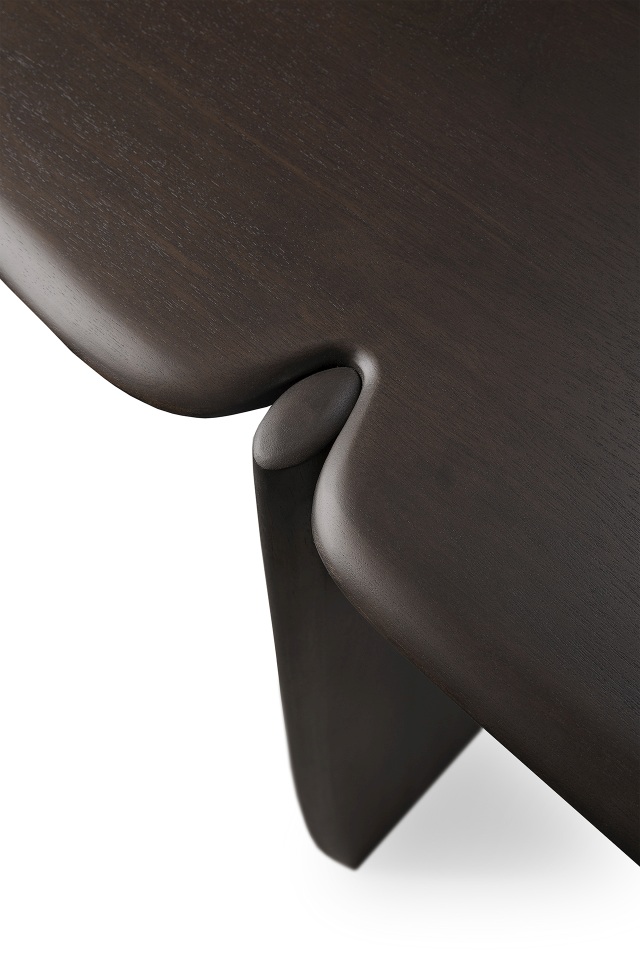 PI Console Mahogany Dark Brown Ethnicraft