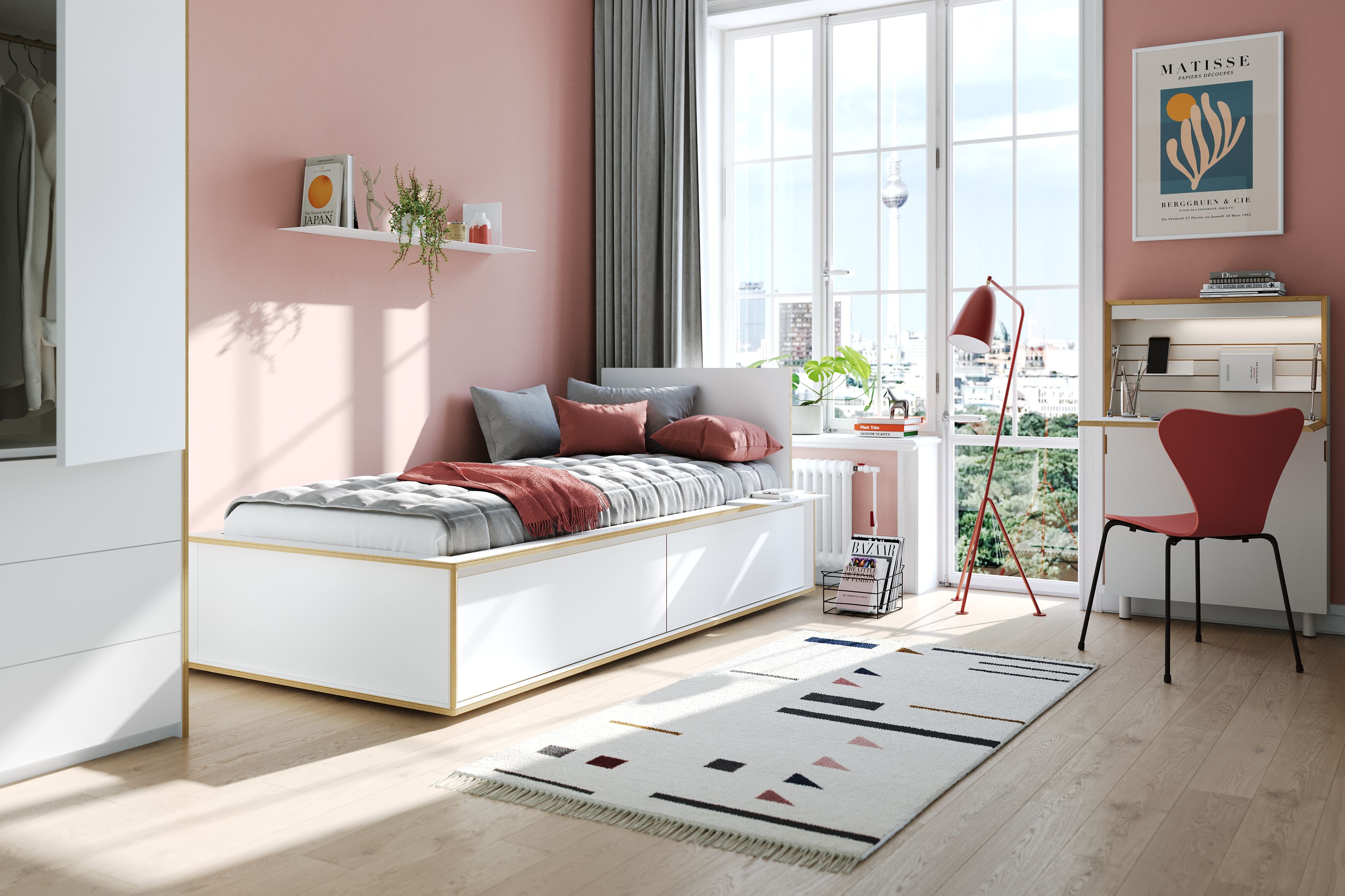Spaze bed Müller Möbelwerkstätten
