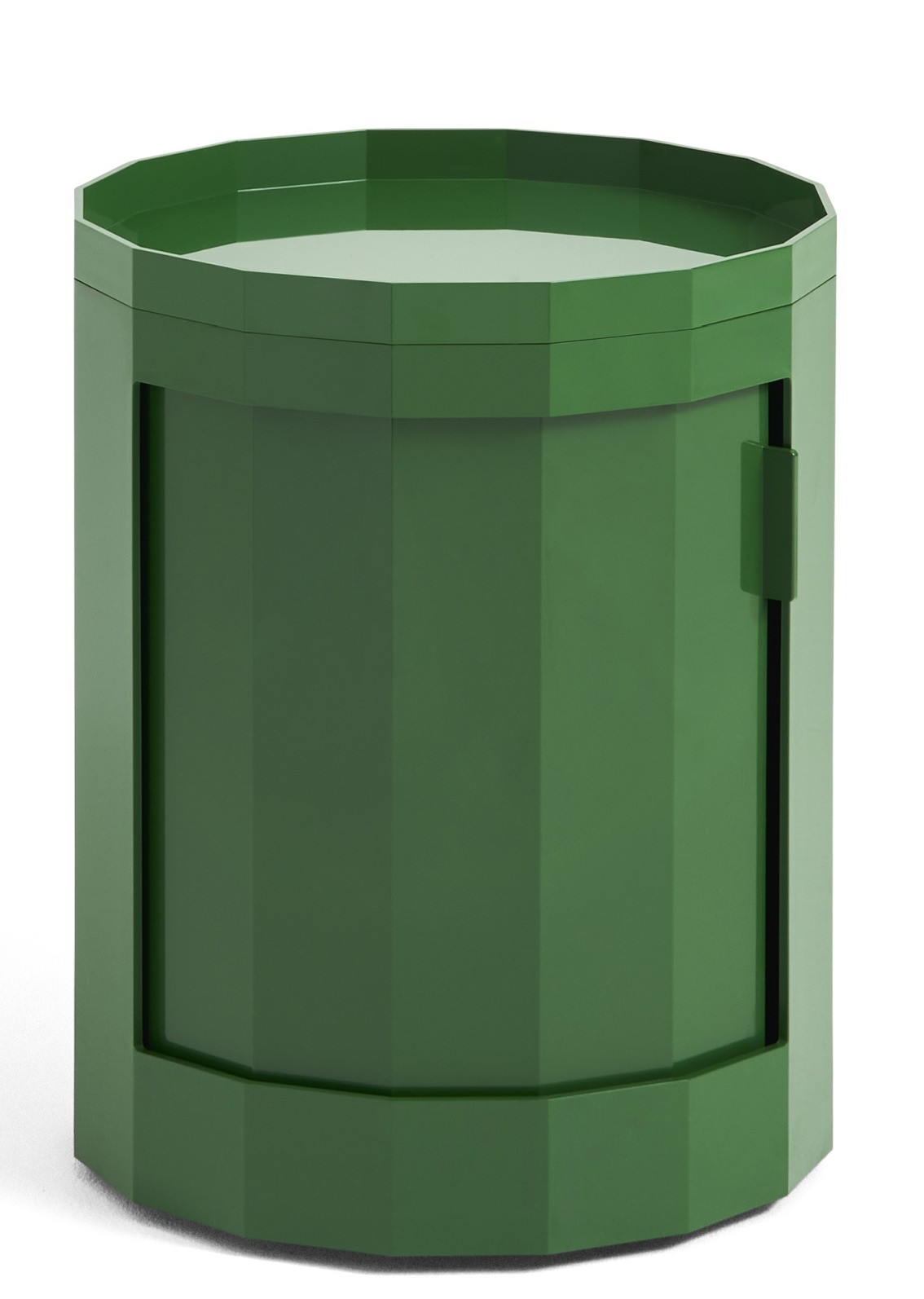Facet Cabinet Low Storage Hay Spinach green
