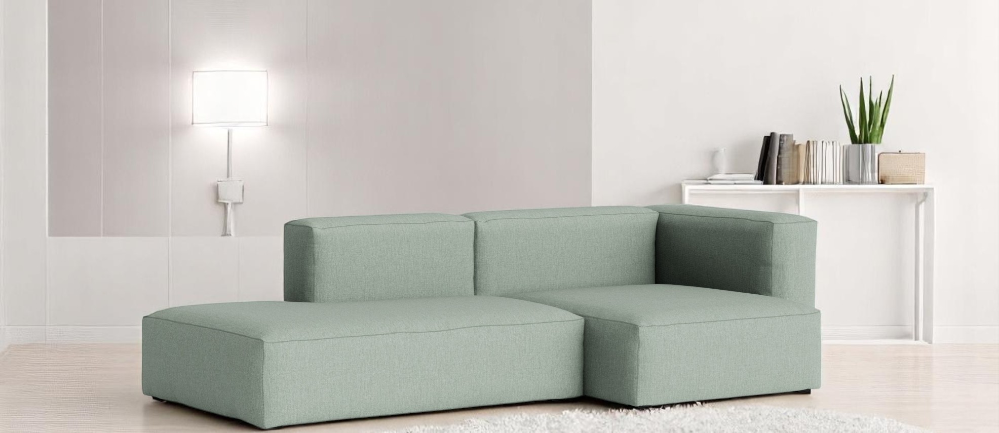 Mags Sofa 2.5-seater Combination 3 with armrest right Hay   