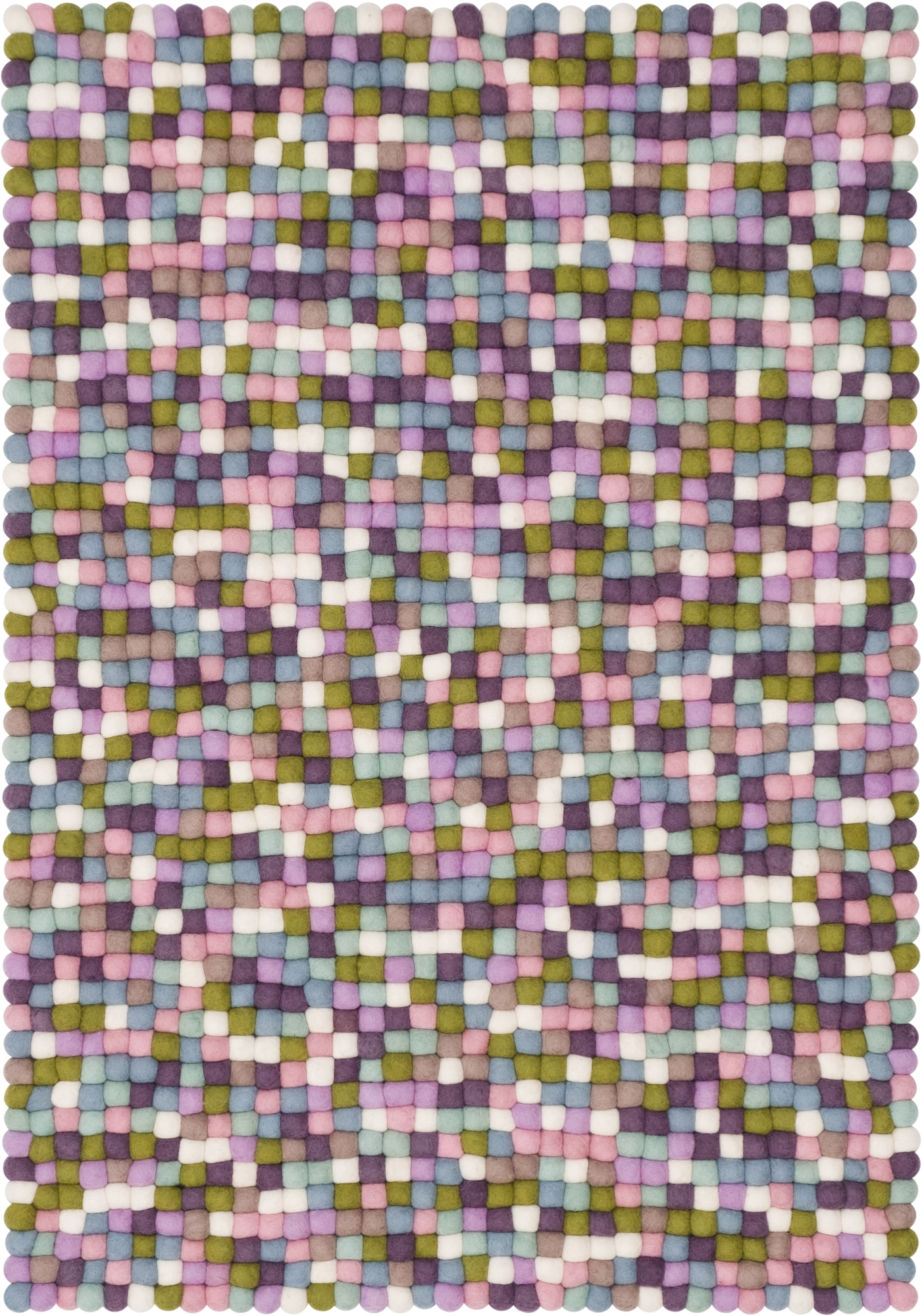 Felt ball Carpet 120x170 cm Myfelt Greta