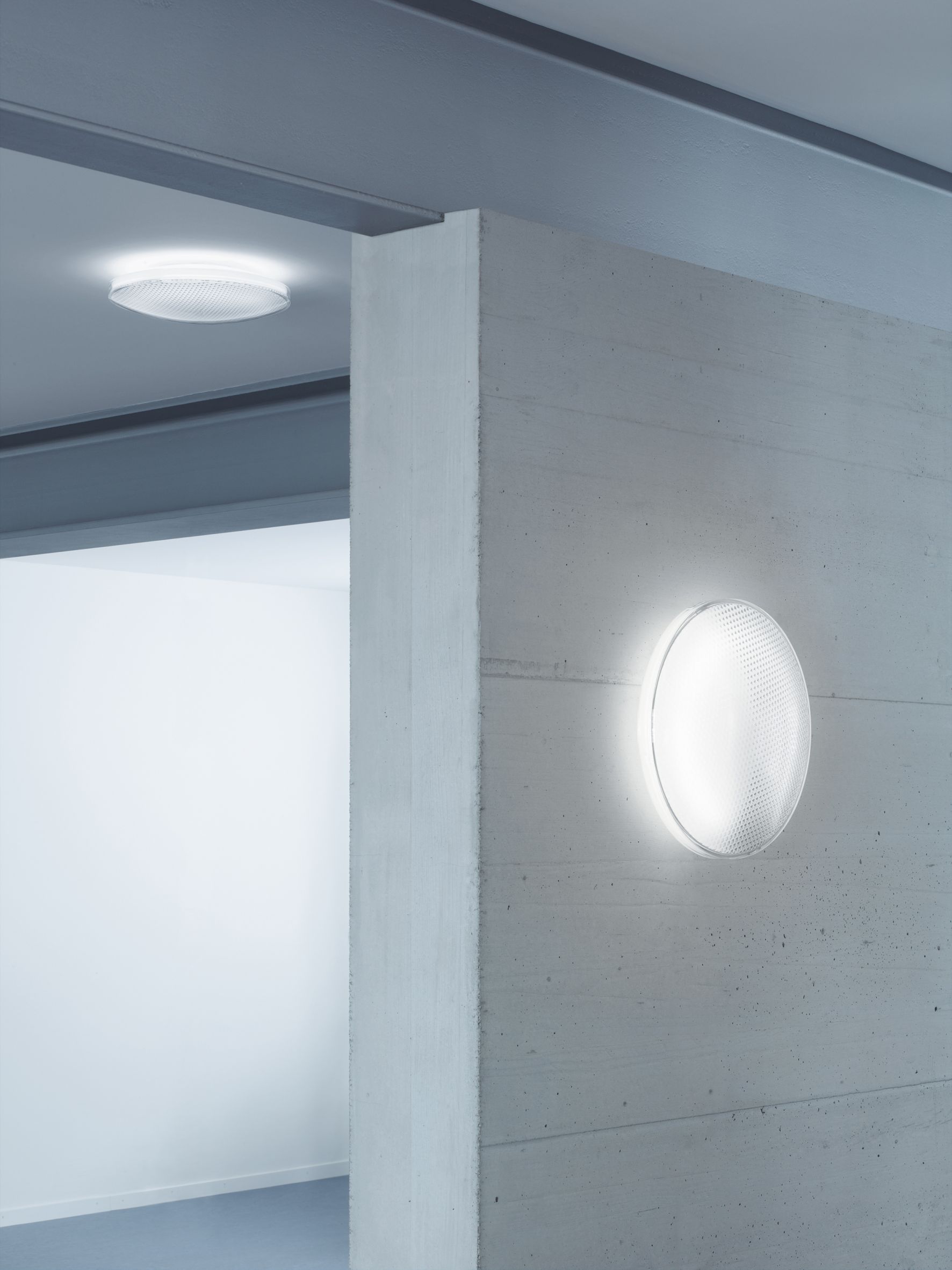 O-lite wall and ceiling light 3000 K (WARM WHITE) Belux SINGLE PIECES