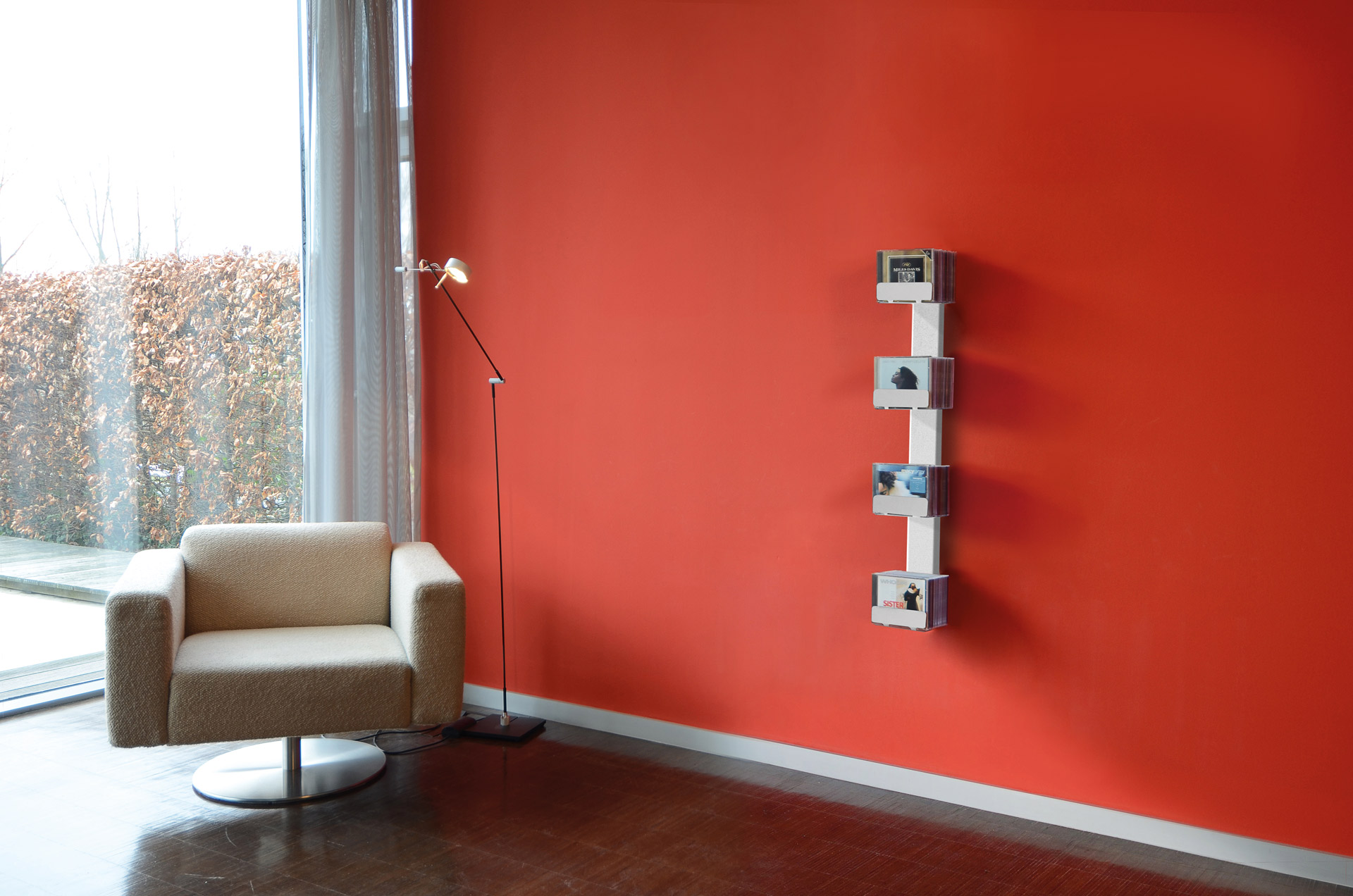 CD tree Single wall shelf Radius