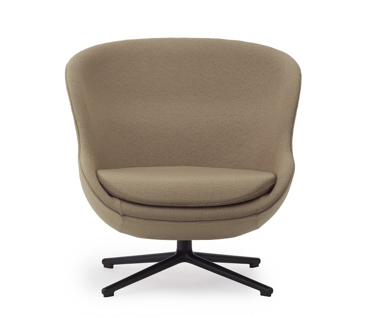 Hyg Lounge Chair Low Swivel Armchair Normann Copenhagen