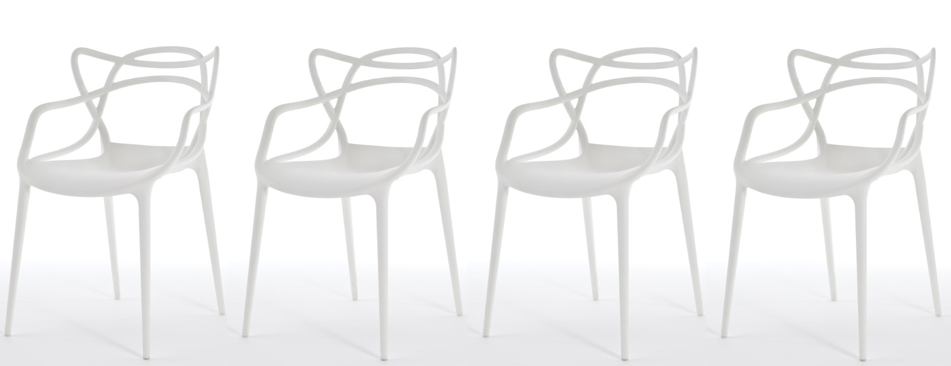 Aktion Masters Chair 4-er Set Kartell