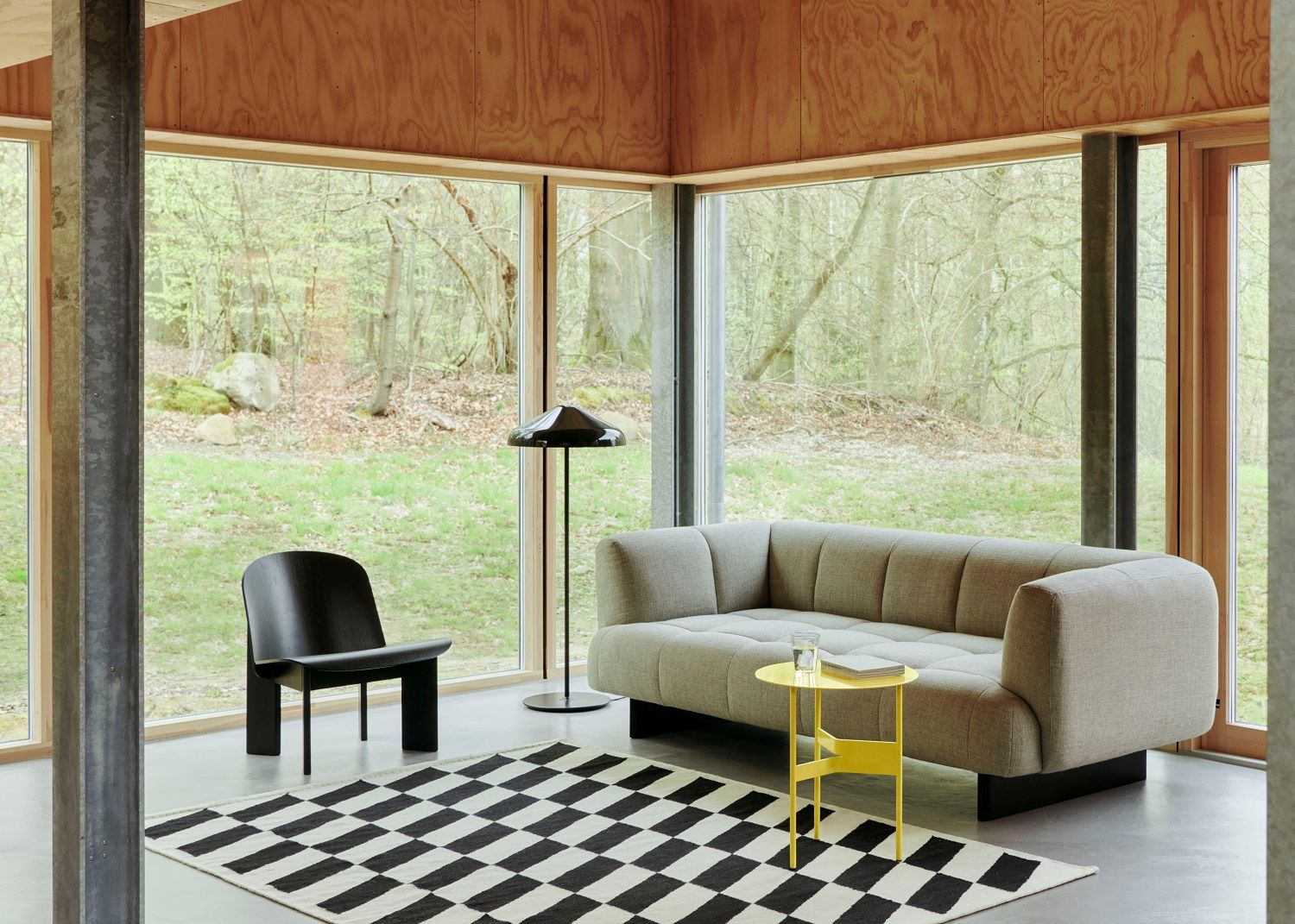 Quilton Lift Sofa 2-seater Hay