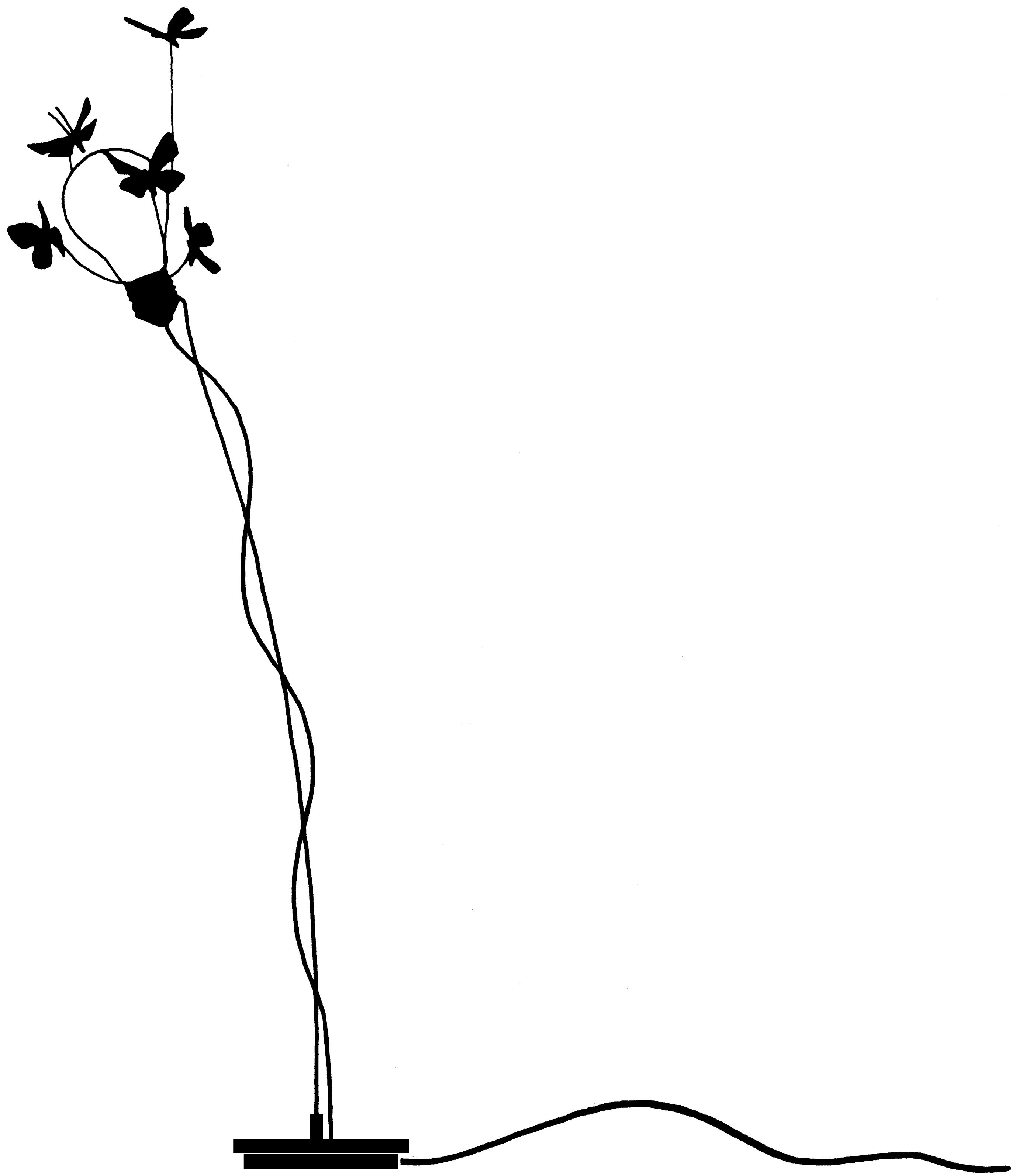 I Ricchi Poveri Five Butterflies Floor Lamp Ingo Maurer