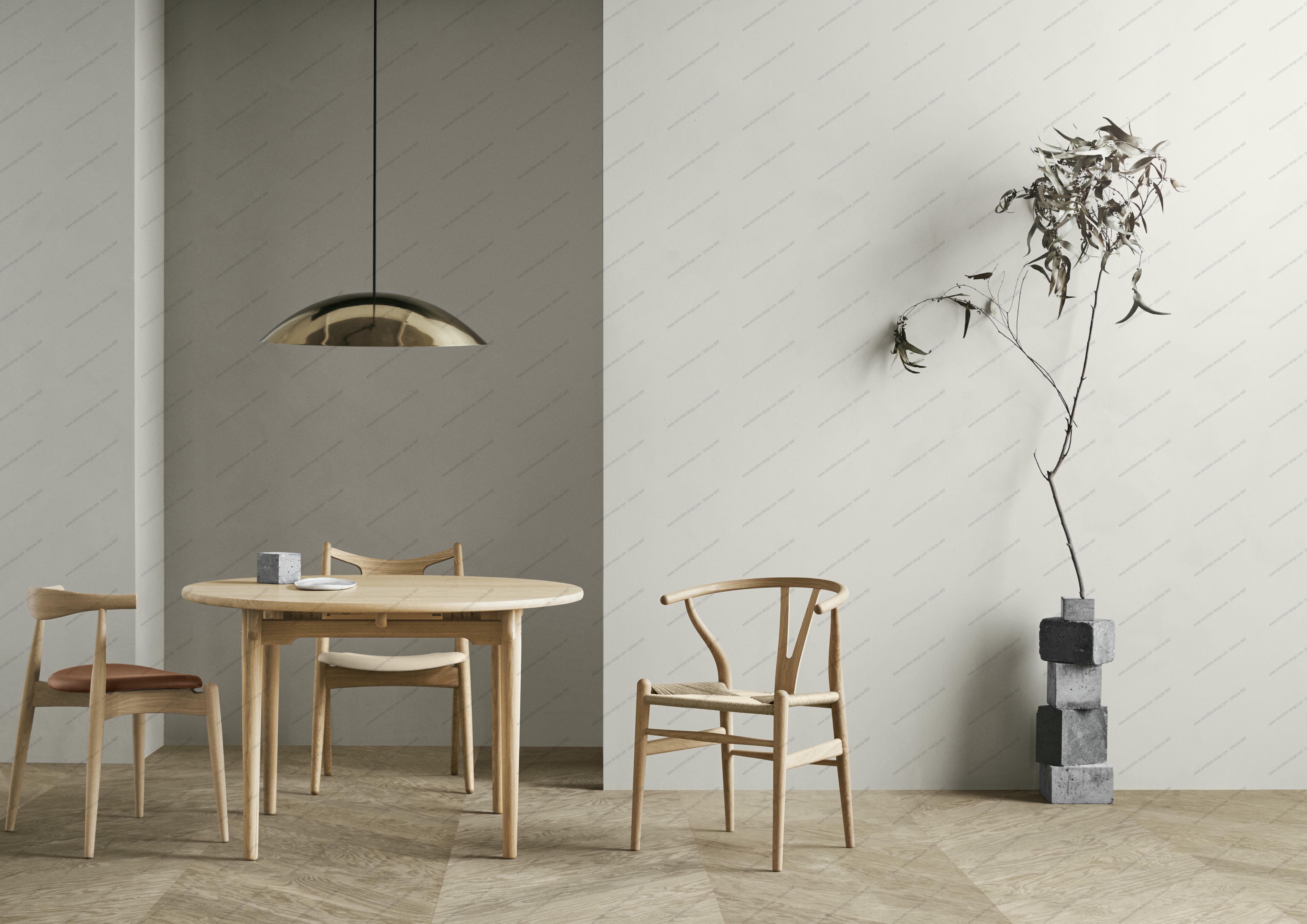 CH337 Extendable oval dining table Carl Hansen & Søn