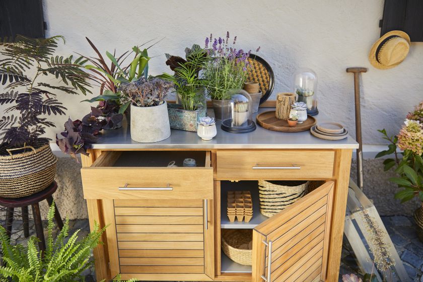 Deck 2-Piece Element Planting Board Outdoor Weishäupl