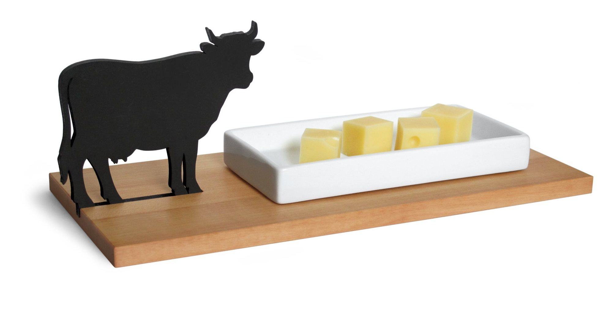 Cheese tray Cow Side by Side SINGLE PIECES