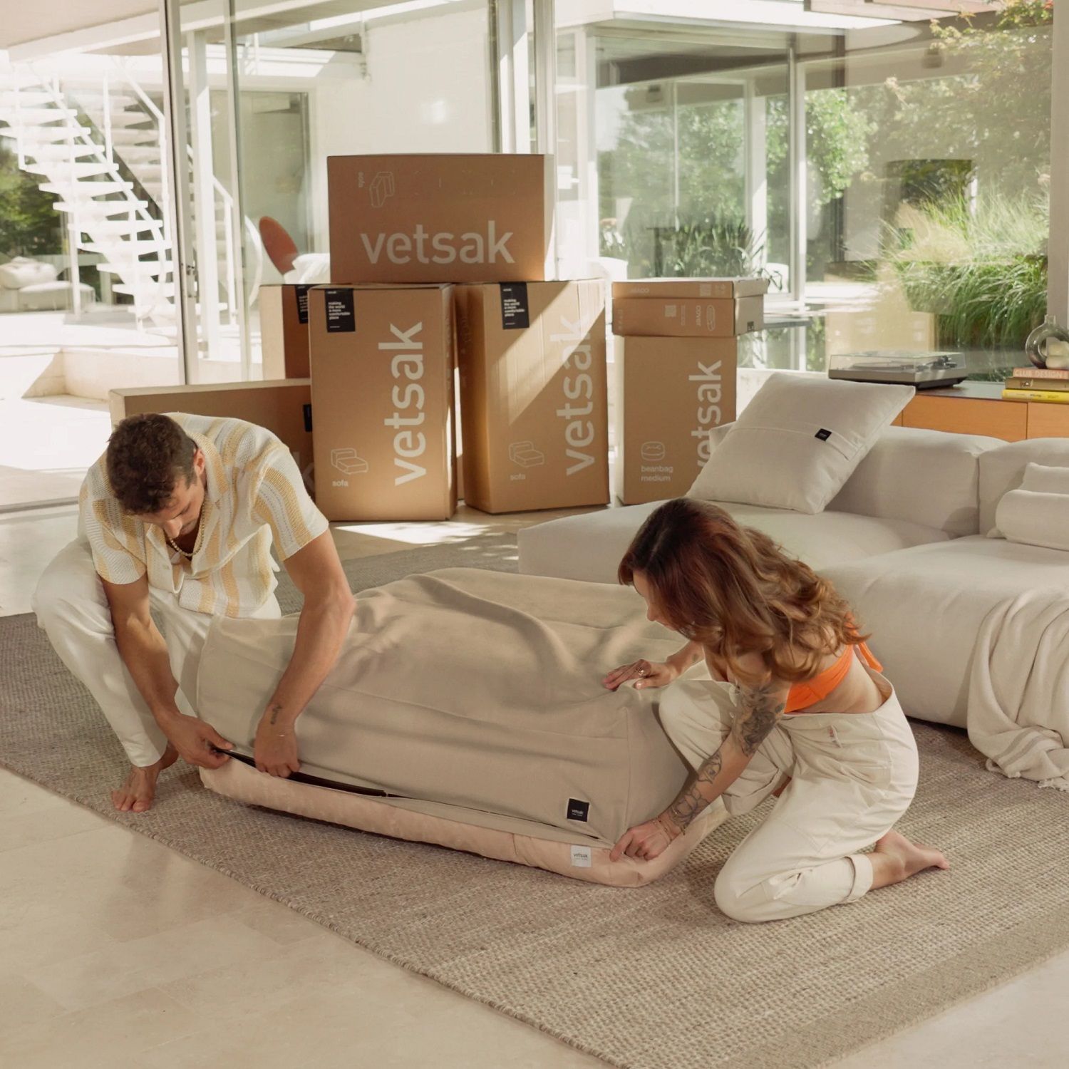 Sofa Set 08 Daybed Lounger 6-seater vetsak 