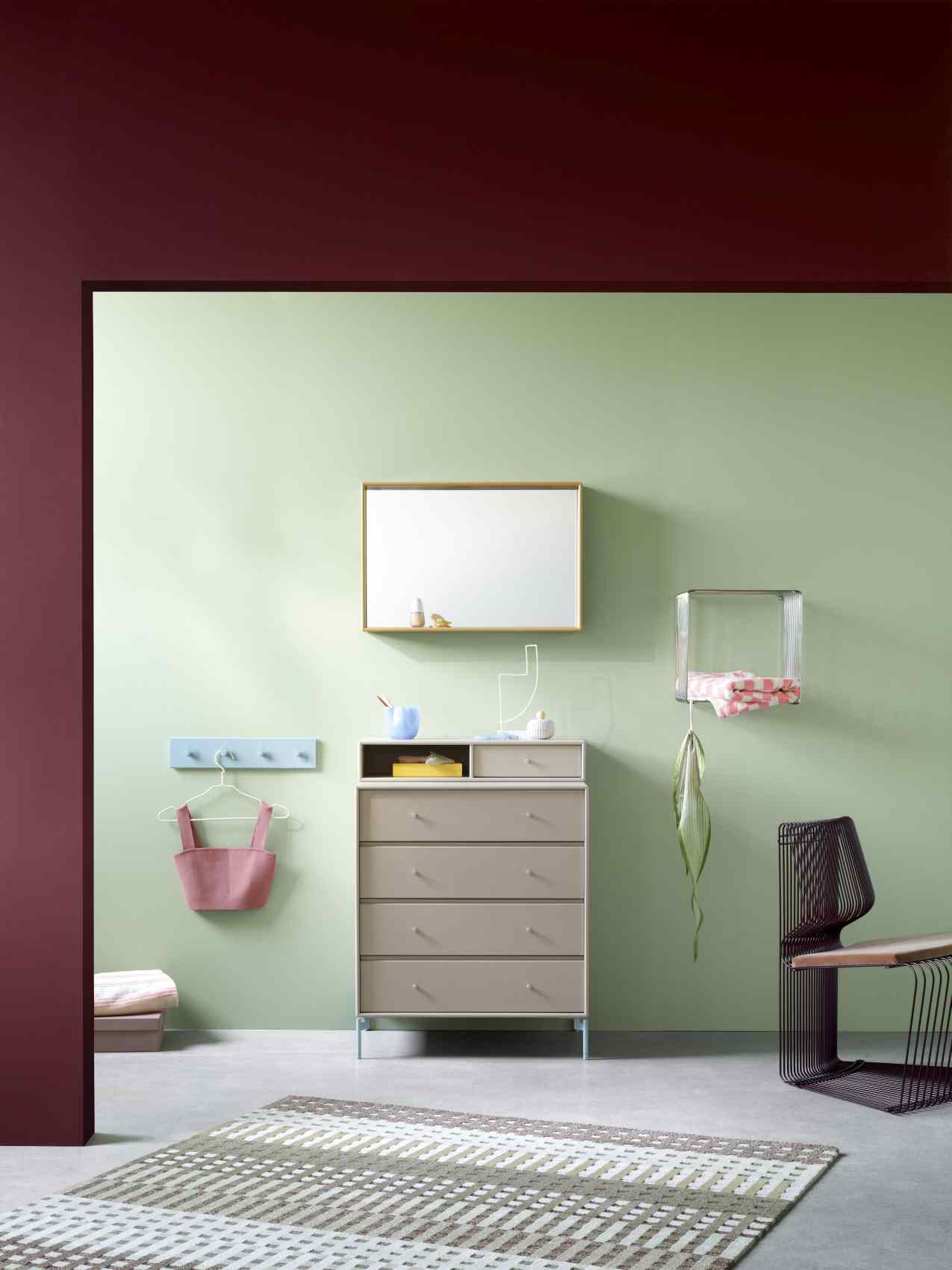 Colour Frame Mirror Shelfie Mirror Montana