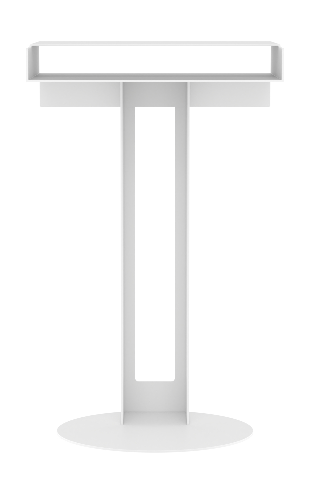 Meta Side Table New Tendency White