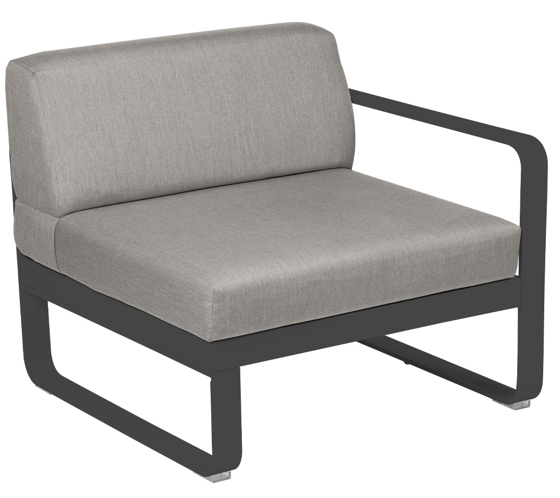 Bellevie 1-Seater Module Right Sofa Outdoor Fermob   
