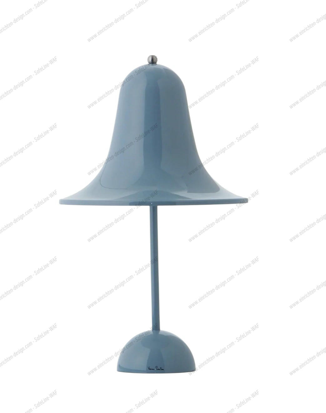 Pantop Table Lamp Ø23 Light blue Verpan SINGLE PIECES