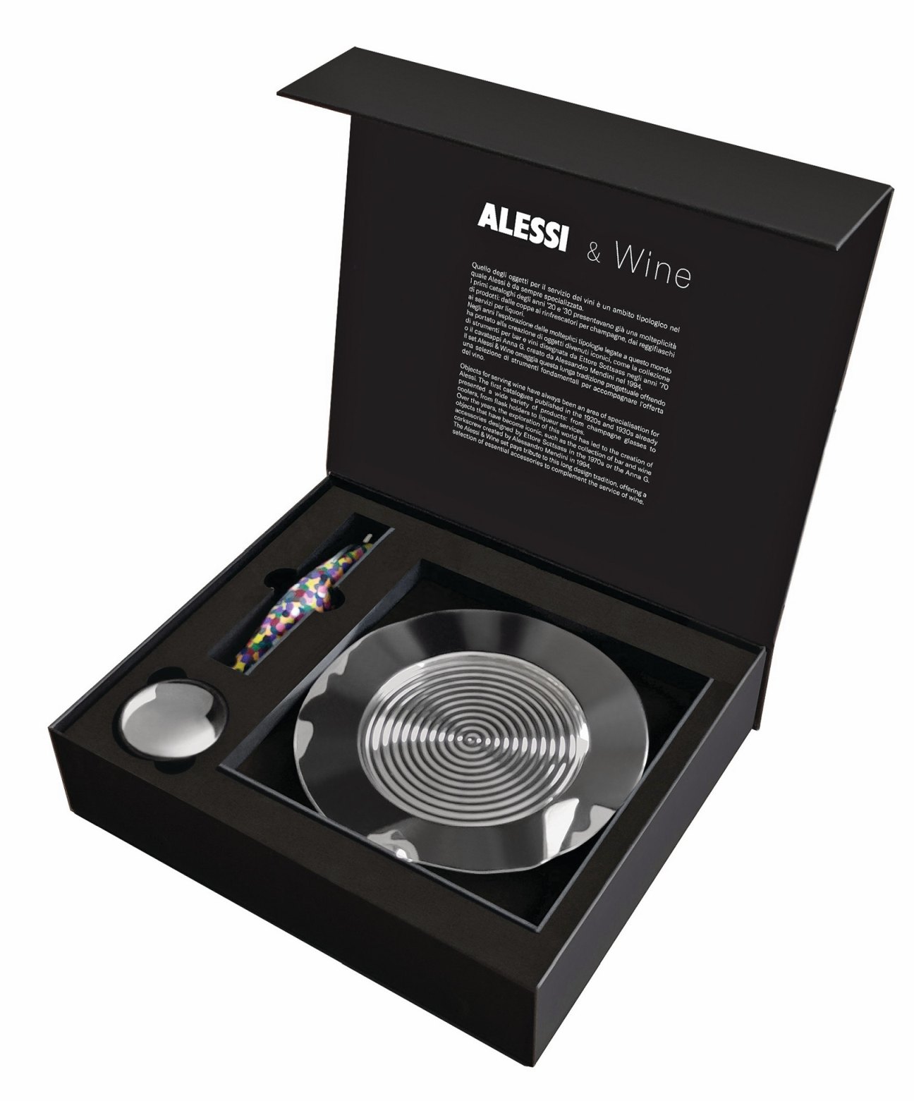 GAM32SET Alessi & Wine Set Parrot Gift Set Wine Alessi SINGLE PIECES