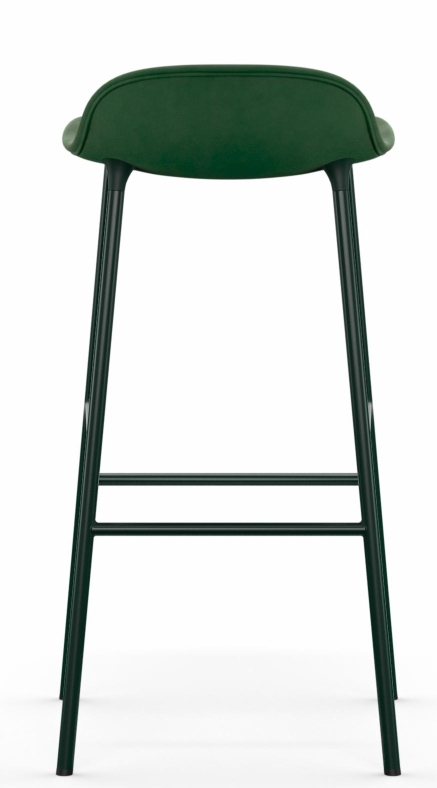 Form Barstool  H 75 cm Steel Upholstered Normann Copenhagen