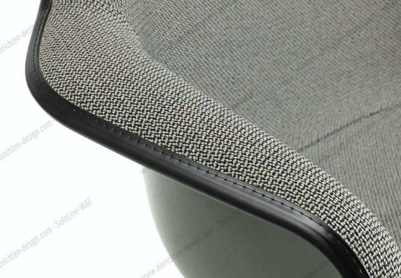 Eames Plastic Armchair RAR Rocking Chair Fully upholstered Vitra