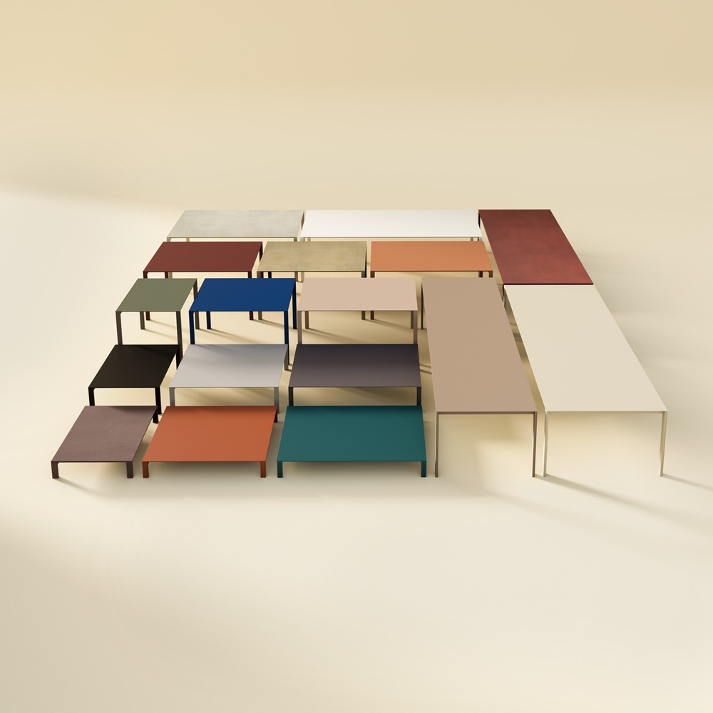 Thin-K Indoor Extendable table Kristalia