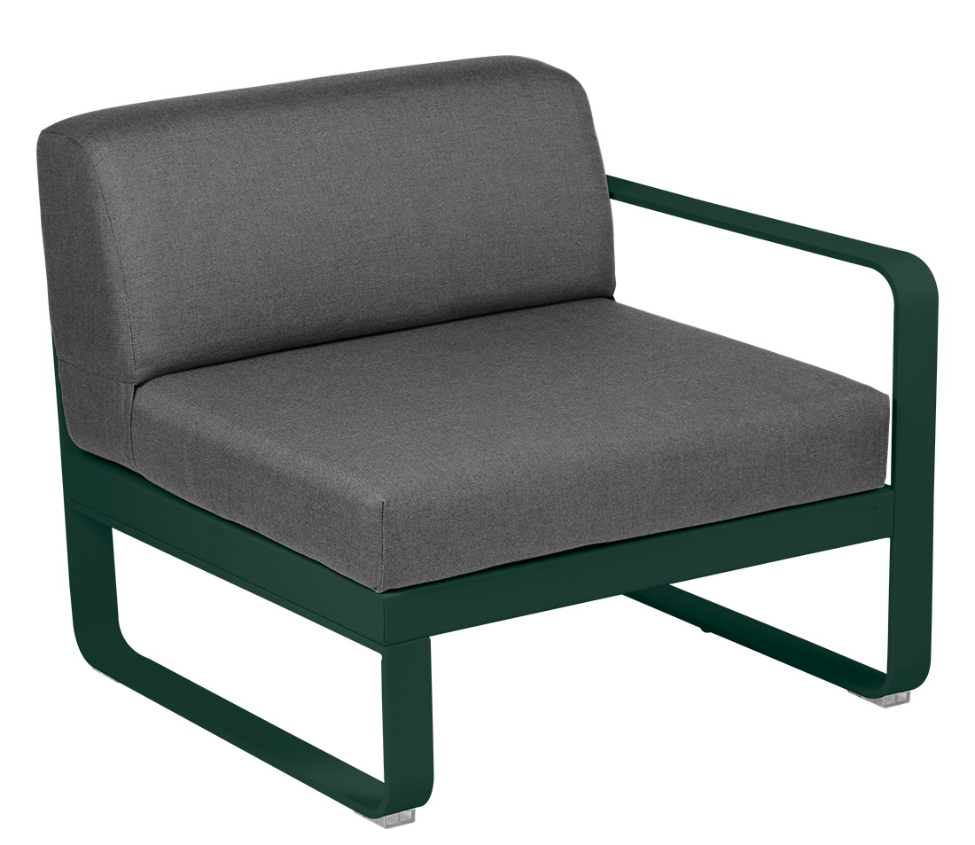 Bellevie 1-Seater Module Right Sofa Outdoor Fermob   
