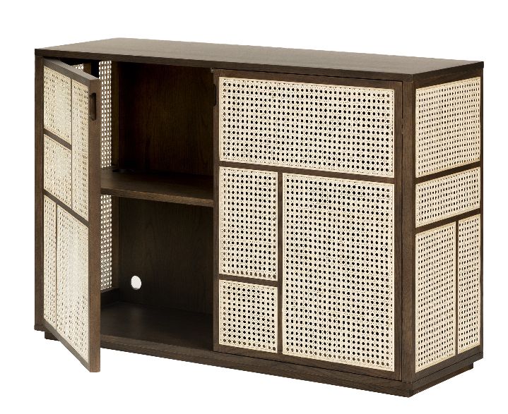 Air sideboard Design House Stockholm dark oak