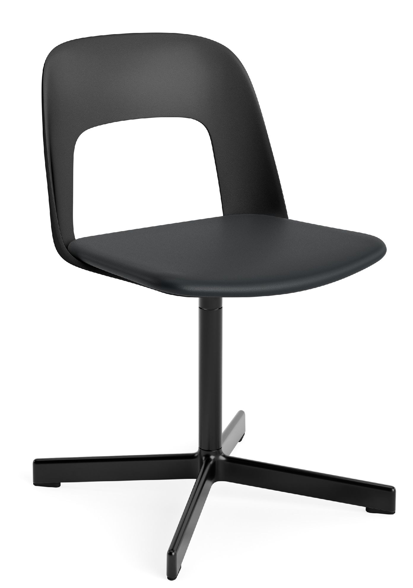 Layout Side Chair 133 4-star swivel base chair Hay 