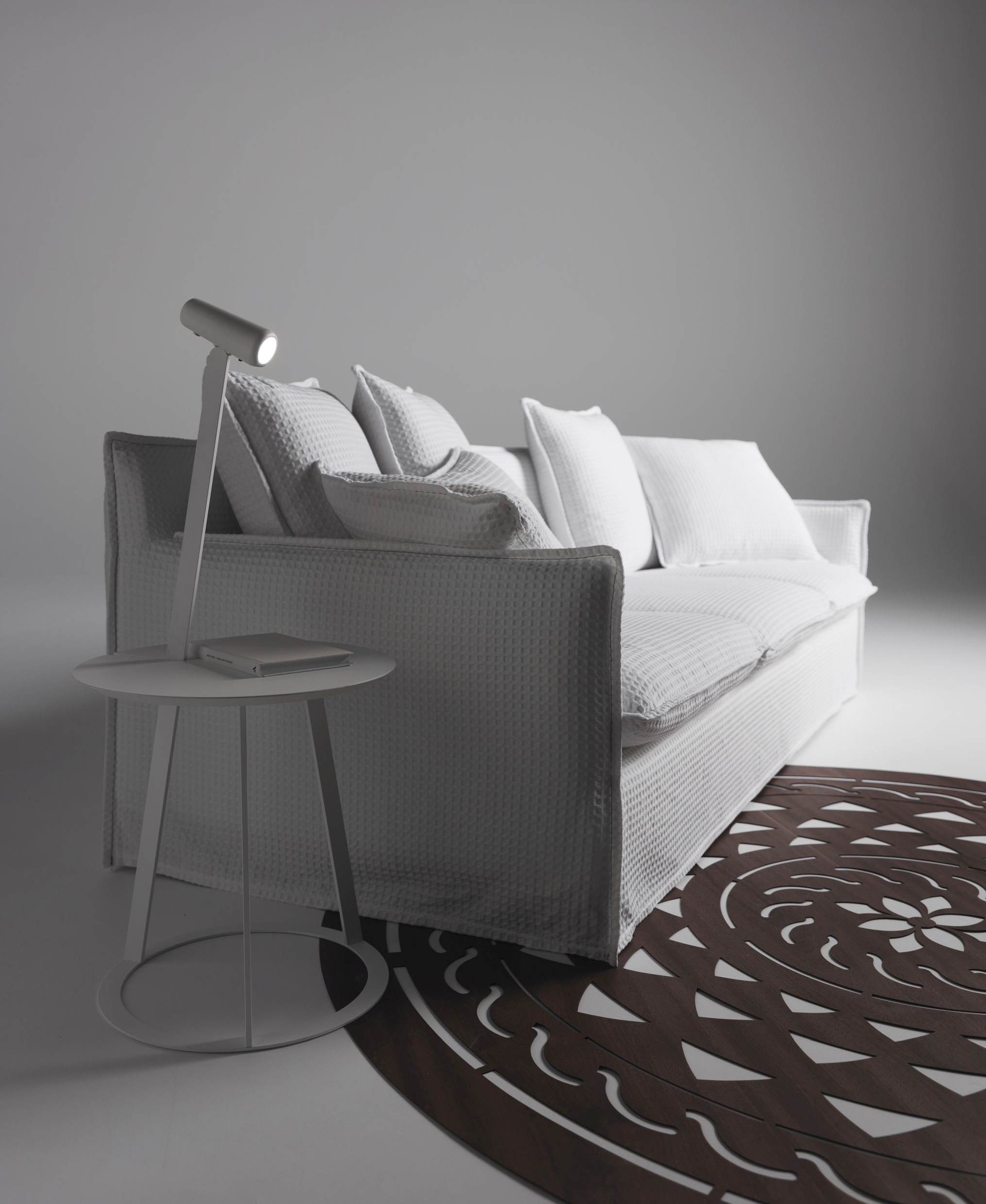 Albino Torcia Side Table white Casamania Horm