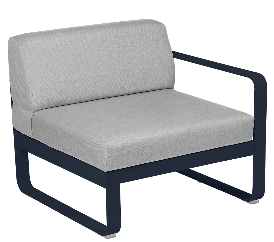Bellevie 1-Seater Module Right Sofa Outdoor Fermob   