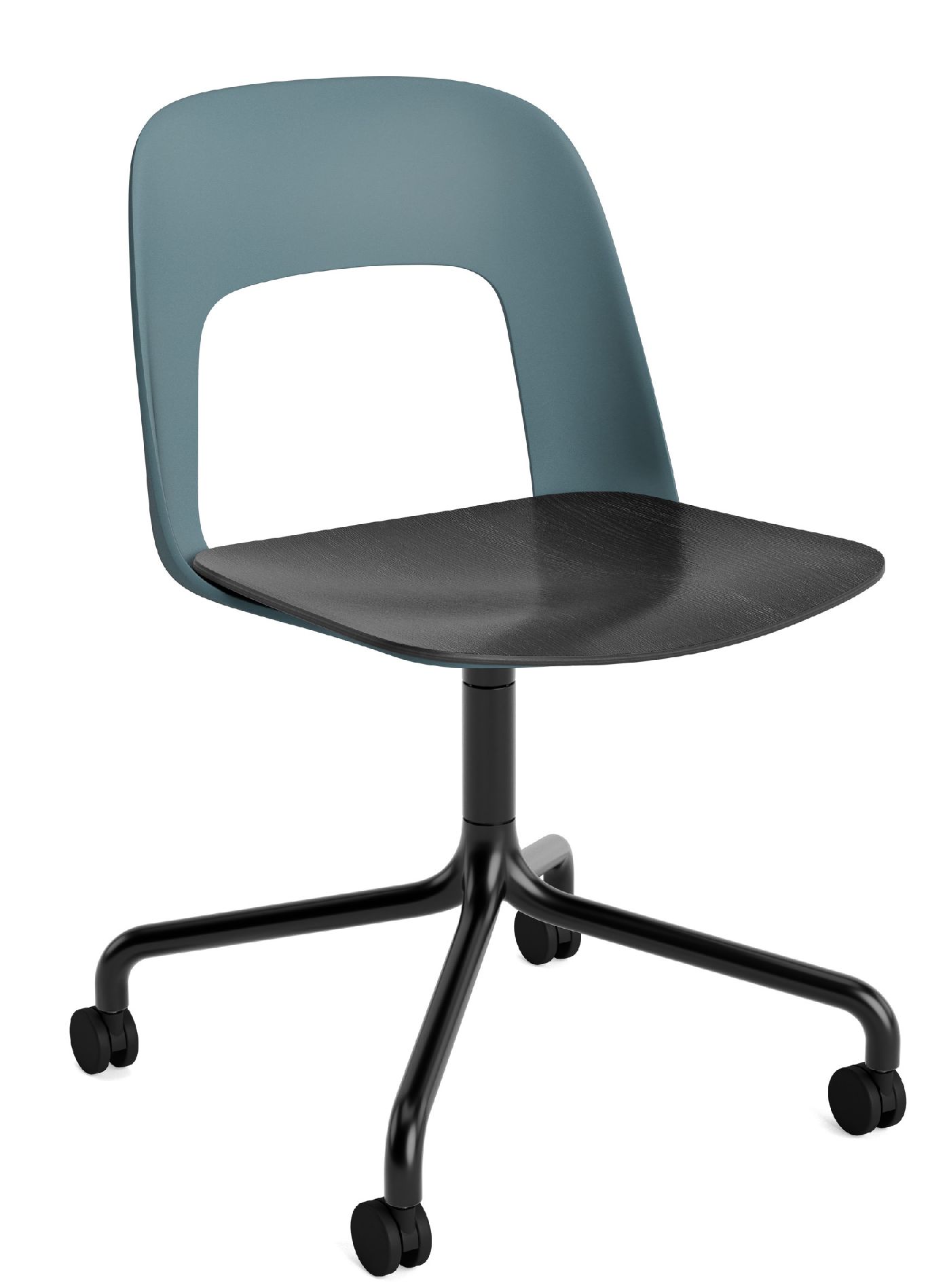 Layout Side Chair 162 4-star swivel chair Hay 