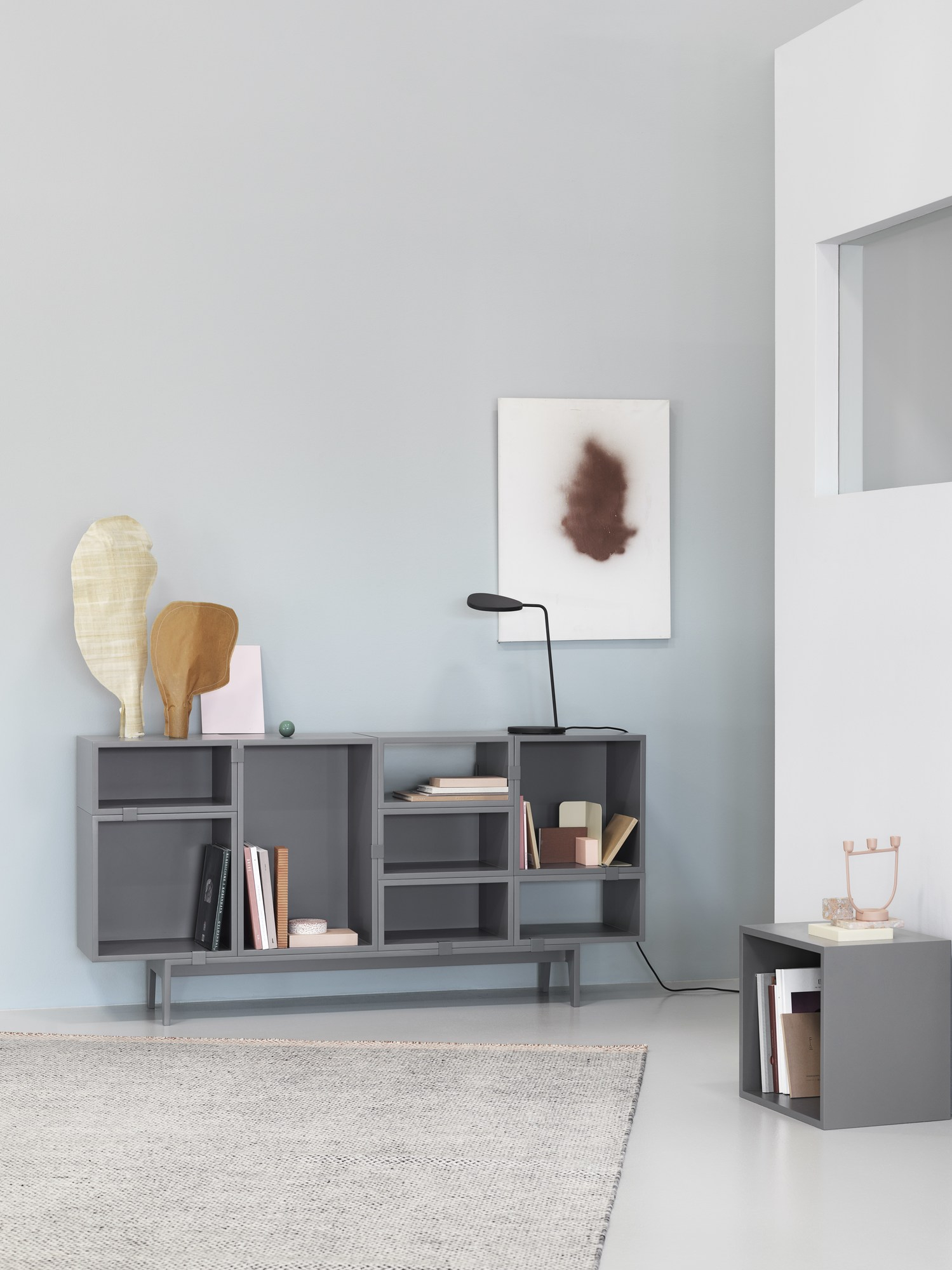Leaf Table Lamp Grey Muuto SINGLE PIECES