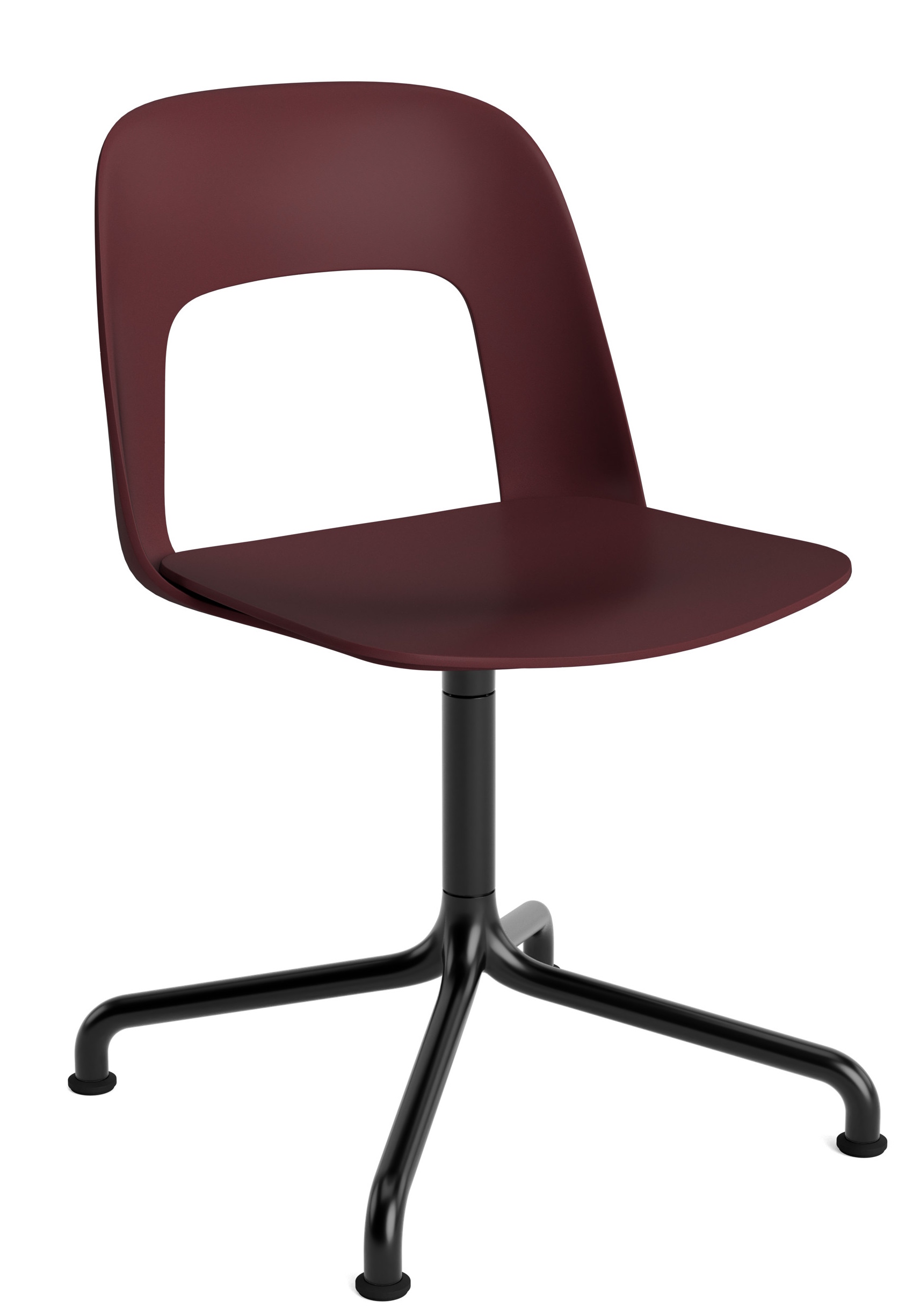 Layout Side Chair 151 4-star swivel chair Hay