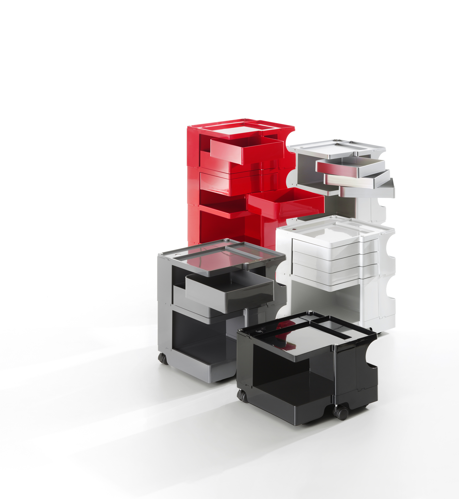 Boby B13 Roll Containers Black B-Line