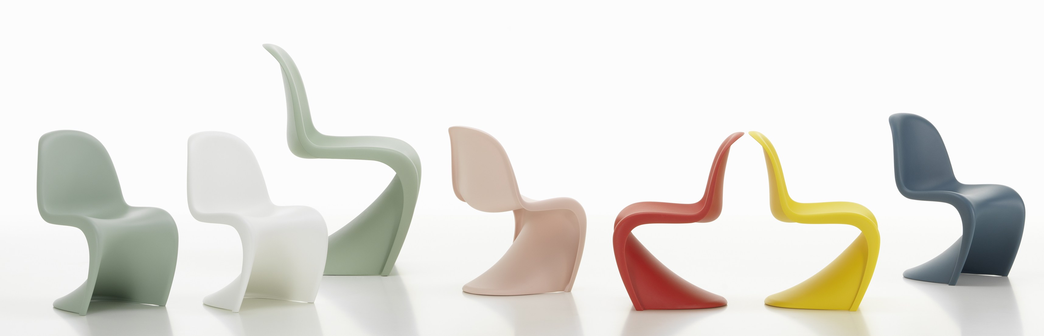 Panton Junior Chair Vitra - QUICK SHIP Soft mint