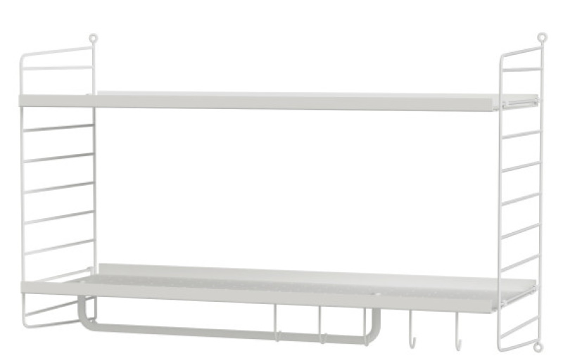 String Hallway Wall Shelving System D String Furniture
