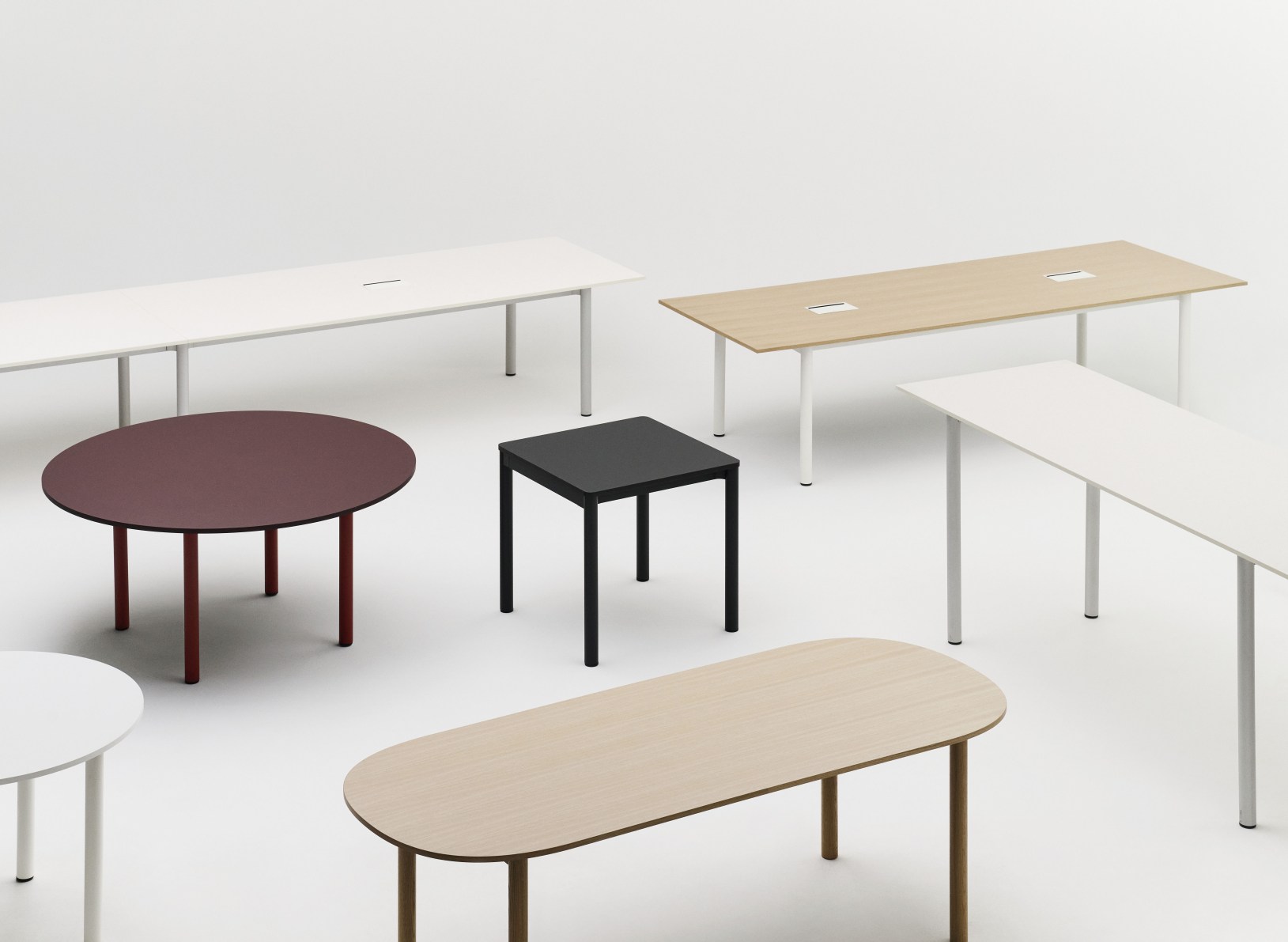 Annex Table Round Dining Table Hay