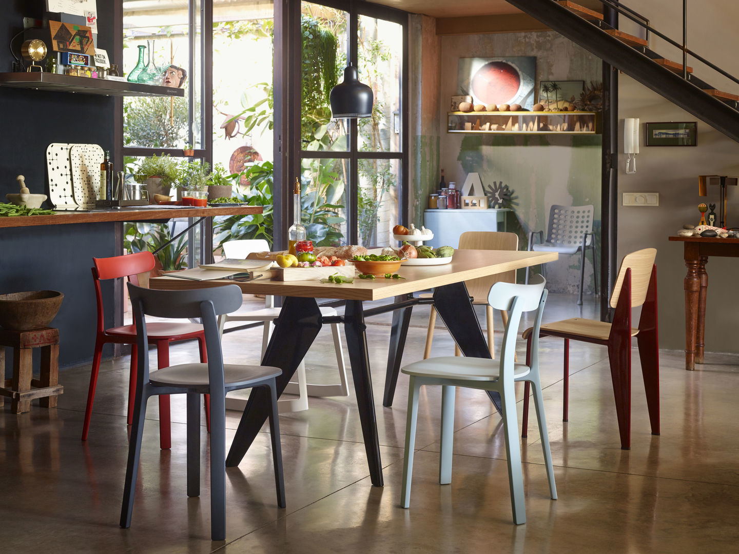 All Plastic Chair Outdoor Chair Vitra