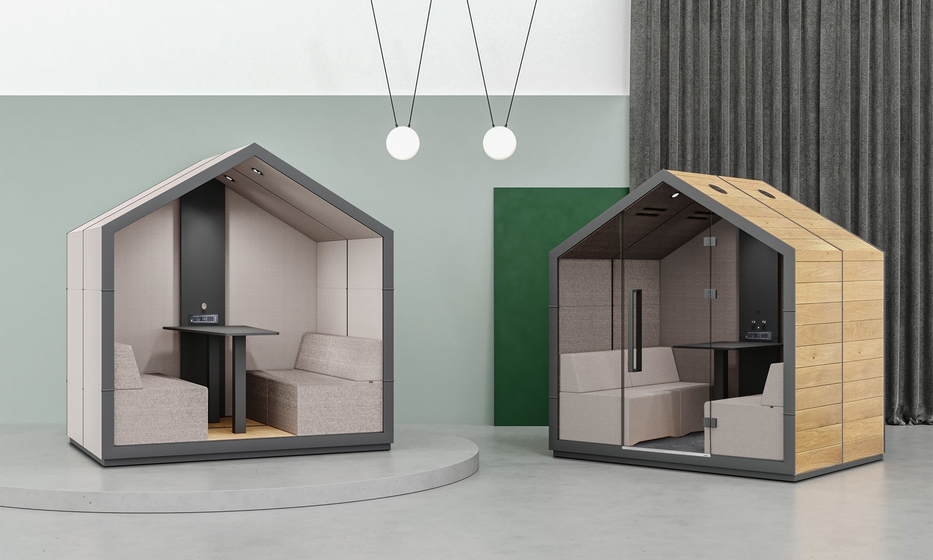 treehouse TH 4 Acoustic furniture for 4 persons Bejot