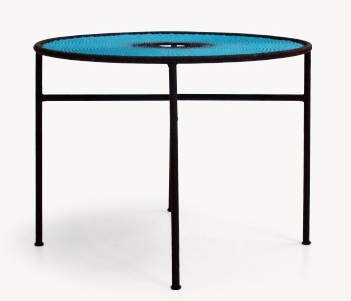 Banjooli Tisch M' Afrique Collection Moroso-Hellgrün / Rot