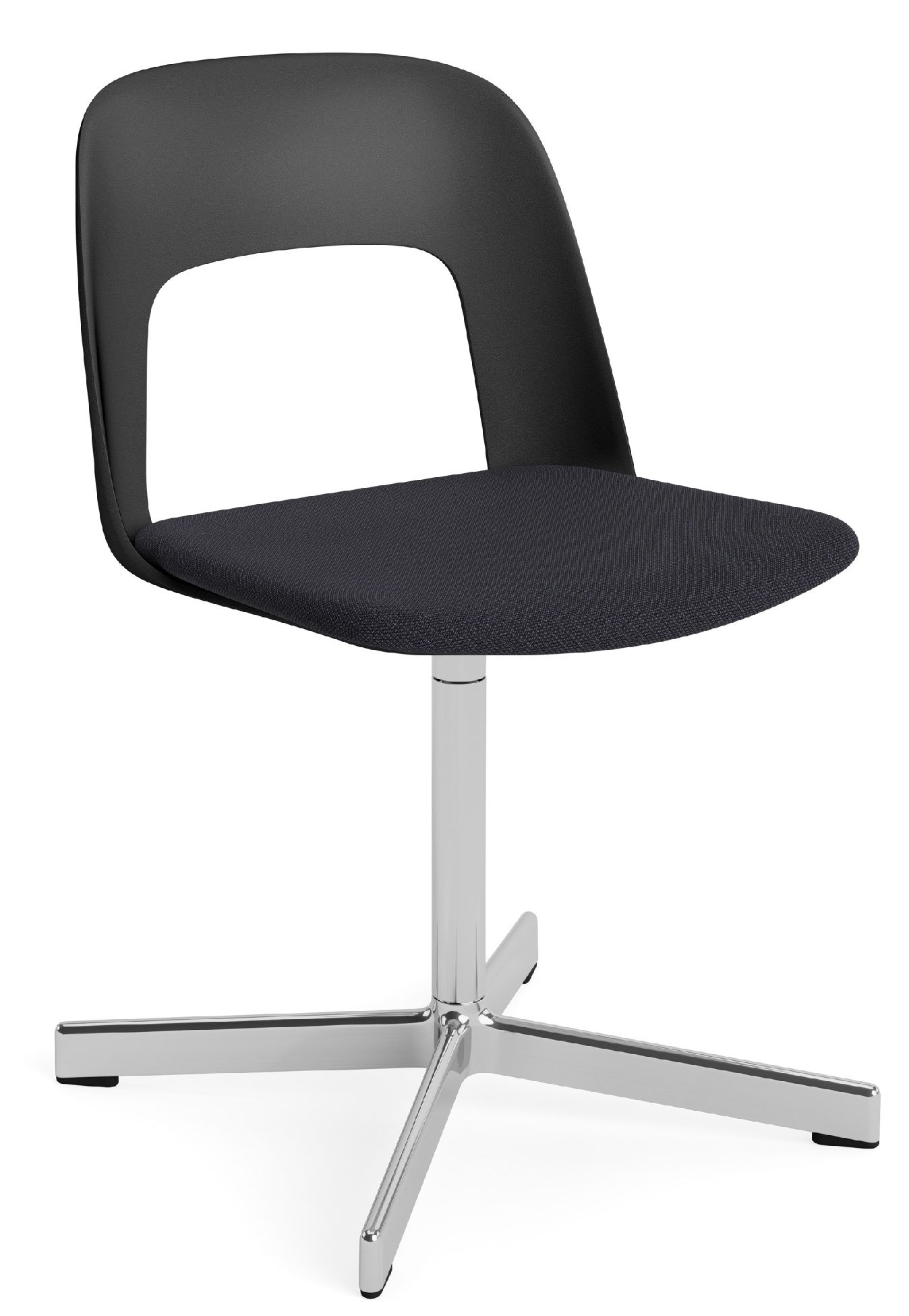 Layout Side Chair 133 4-star swivel base chair Hay 