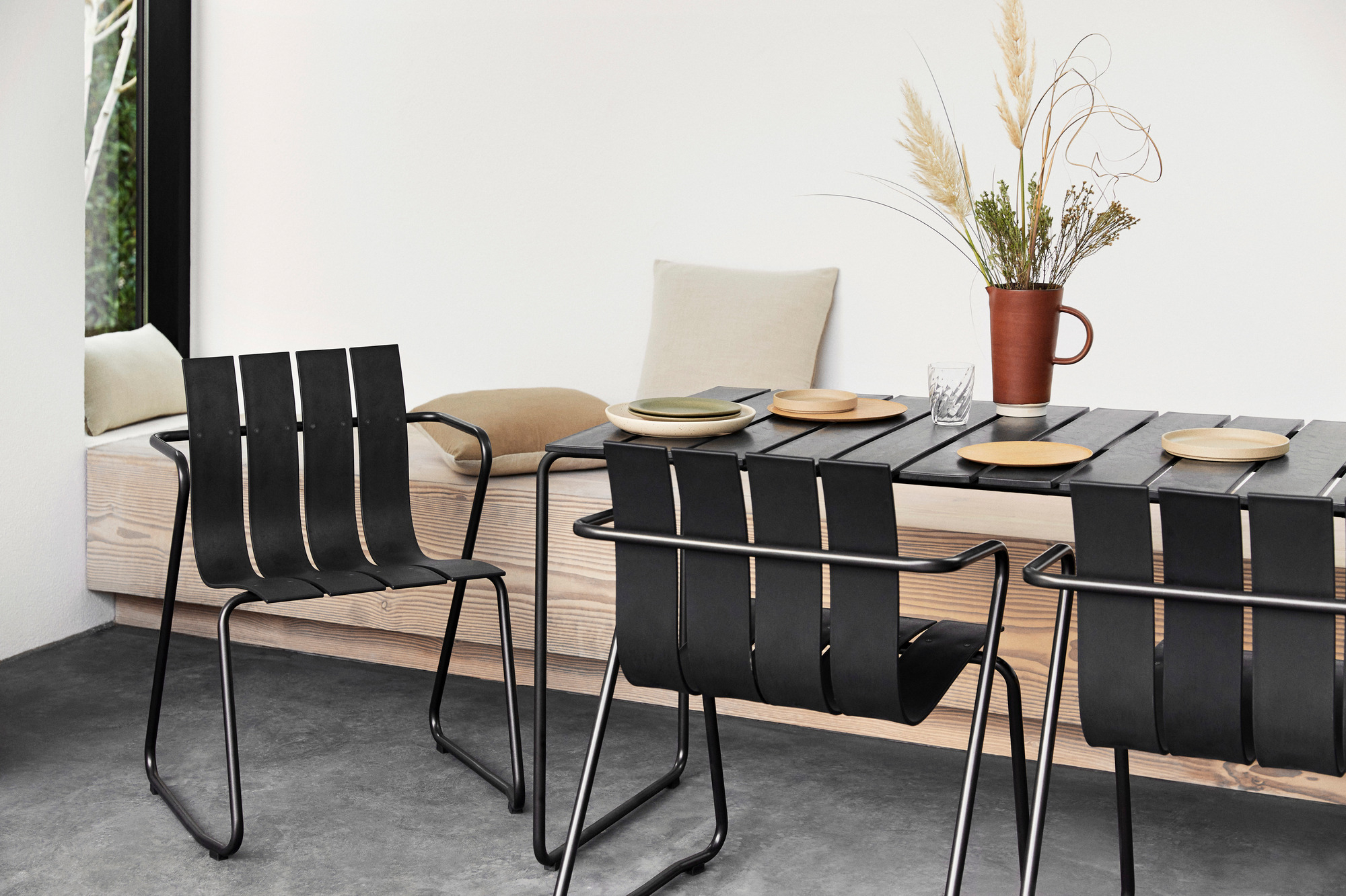 Ocean Outdoor Chair Mater Black