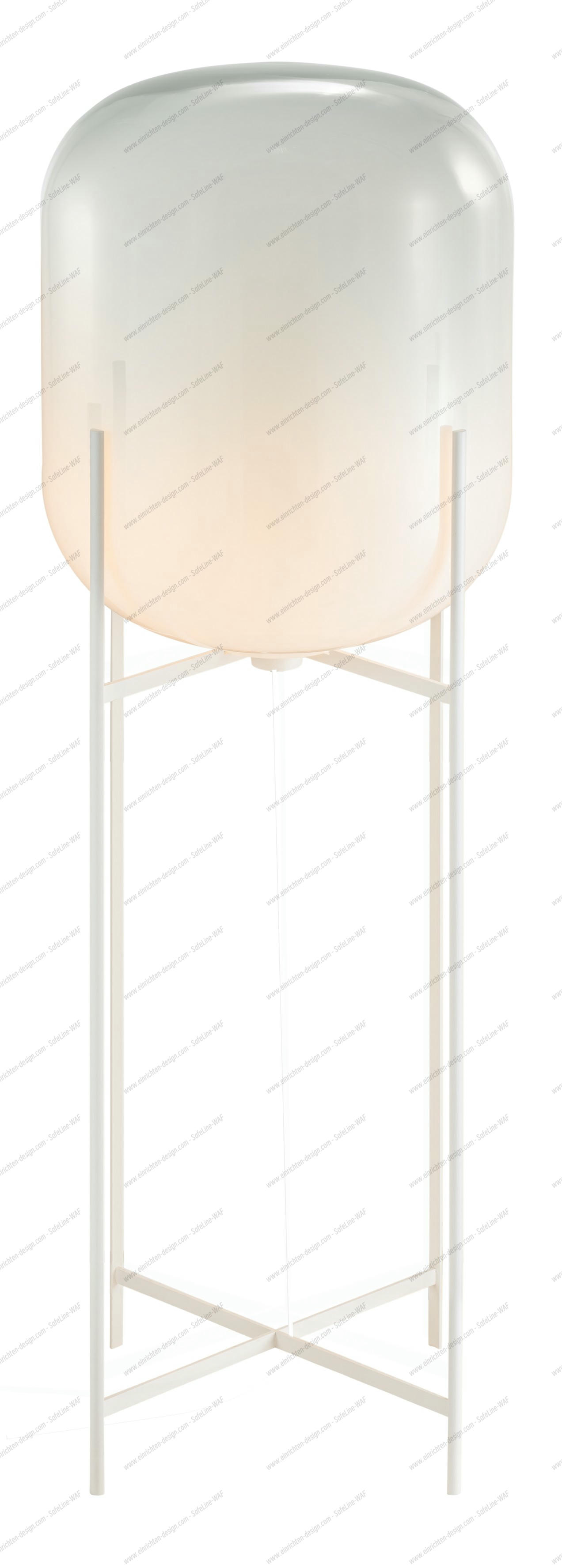 Oda Big floor lamp moonlight white - frame white Pulpo Oda Big floor lamp moonlight white - frame white Pulpo