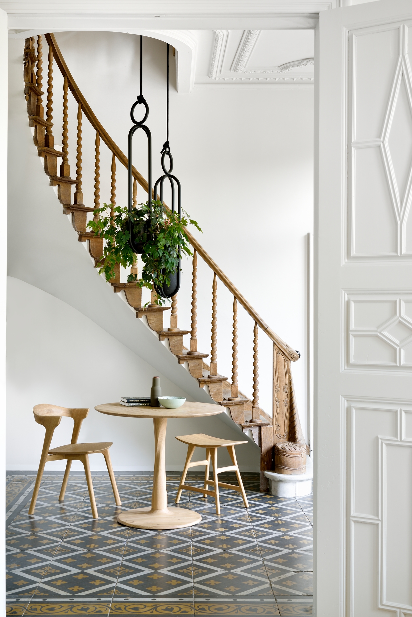 Bok chair oak without armrests Ethnicraft