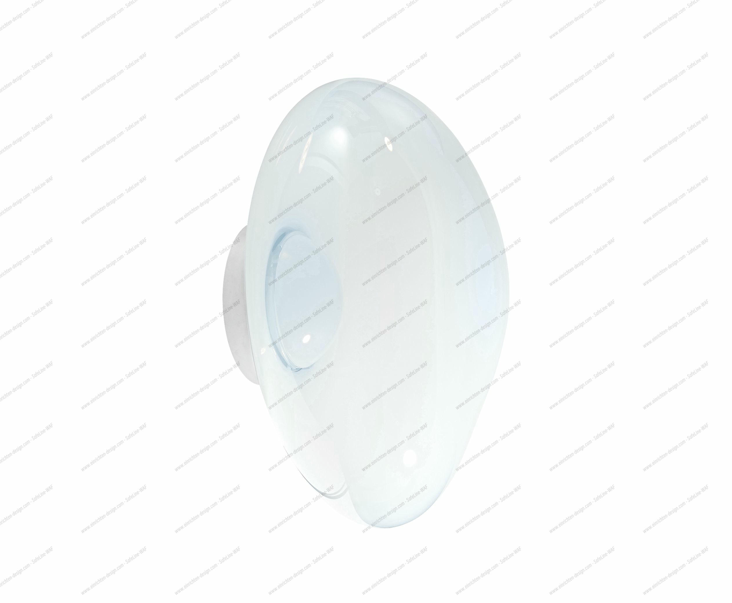 Melt Surface LED Wall Light Opal - Silver Tom Dixon