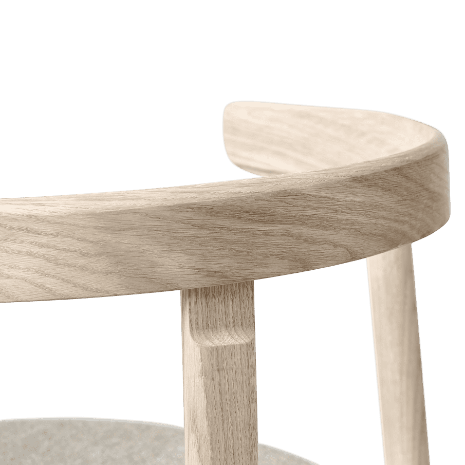 Lunar chair oak Form & Refine