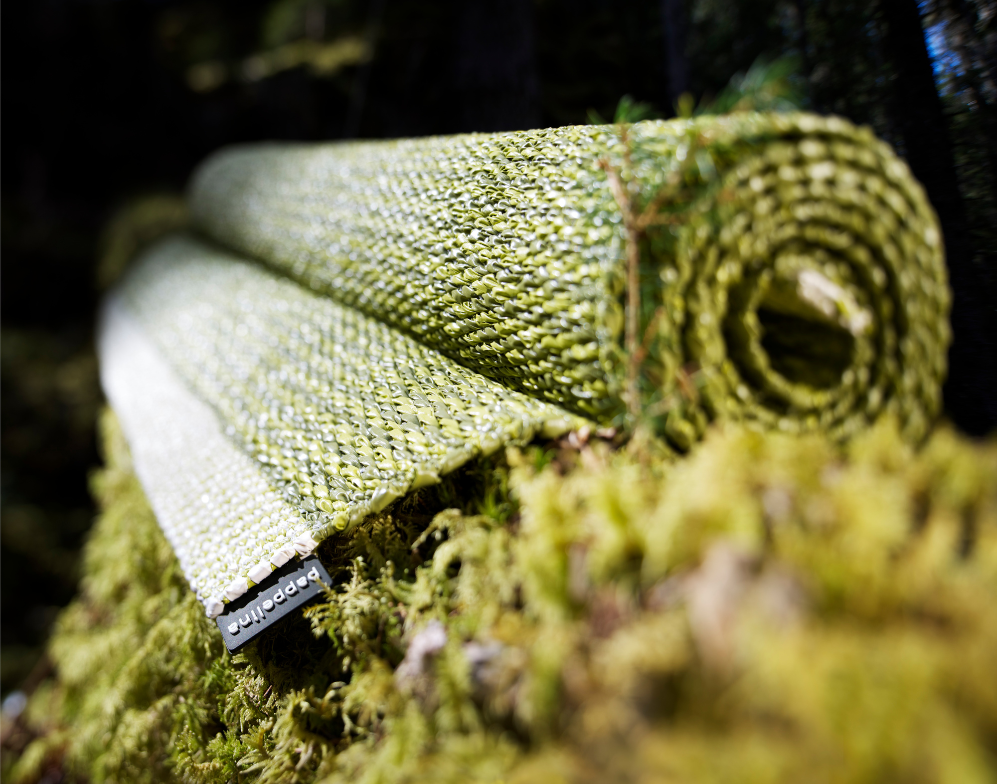 Mono Plastic Carpet 60x250 Pappelina Mud