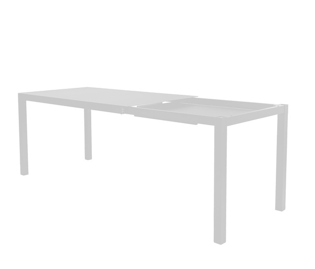 Fiam Aria Outdoor pull-out table Jan Kurtz