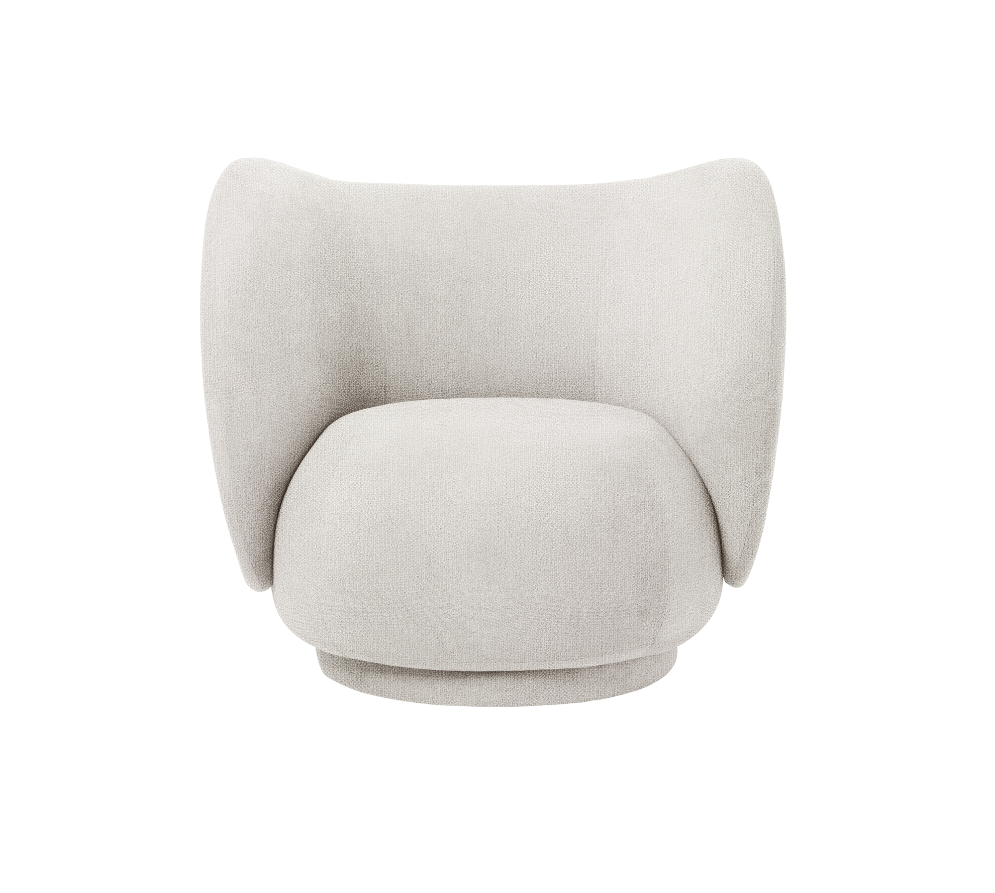 Rico Lounge Chair Bouclé Ferm Living Rico Lounge Chair Bouclé Ferm Living