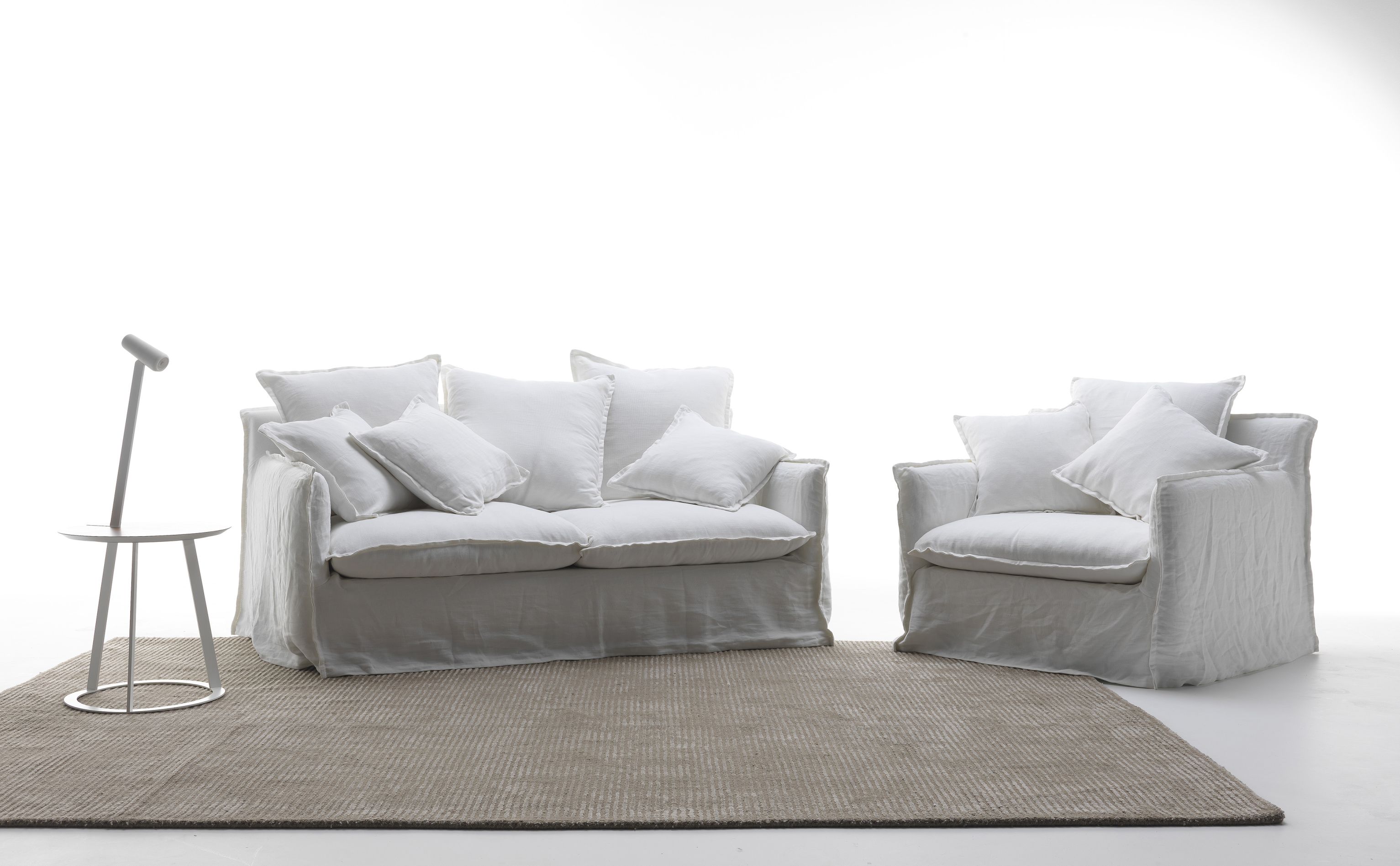 Albino Torcia Side Table white Casamania Horm