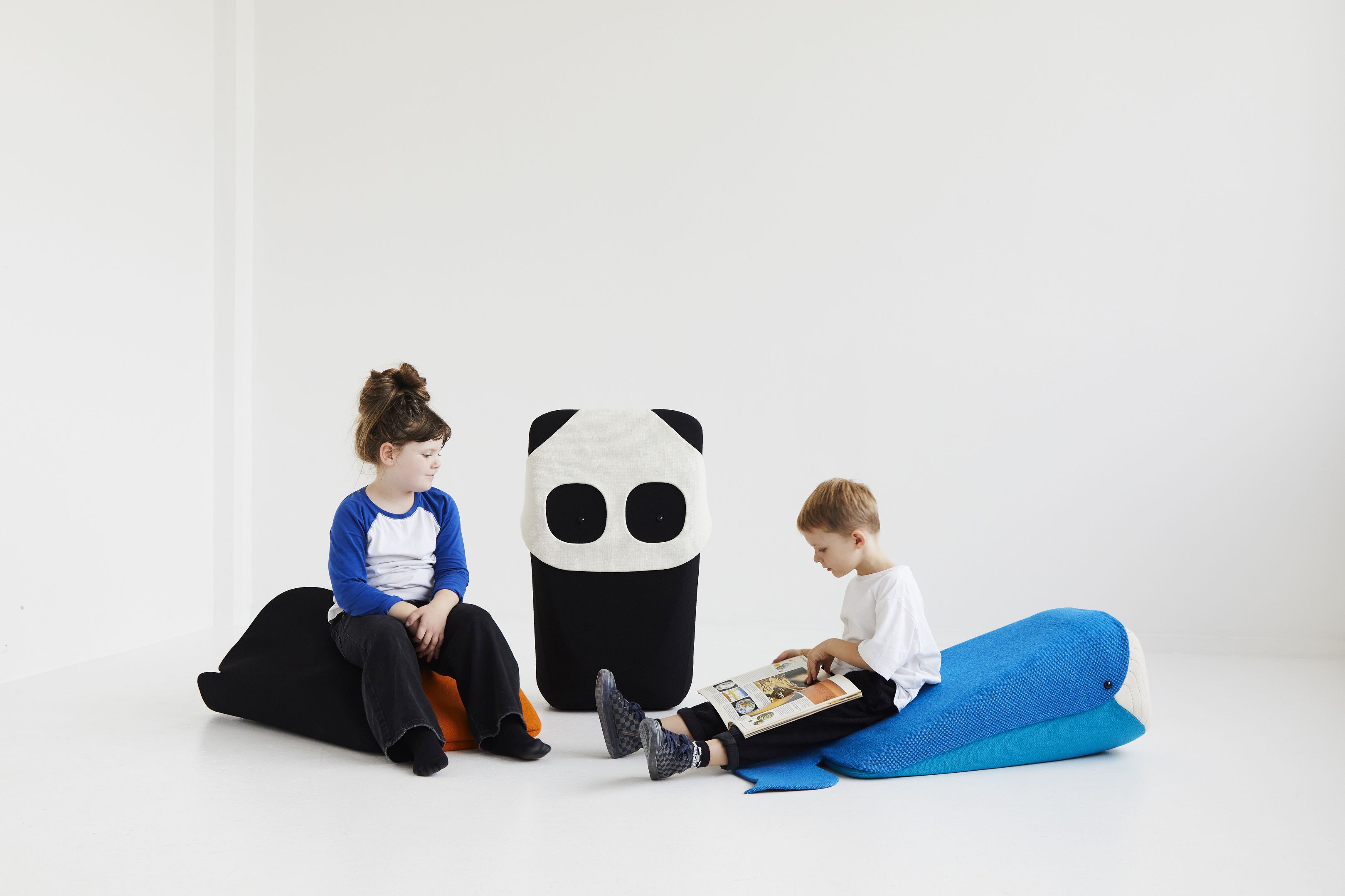 Zoo Collection Panda Seat Cushion Large EO Denmark